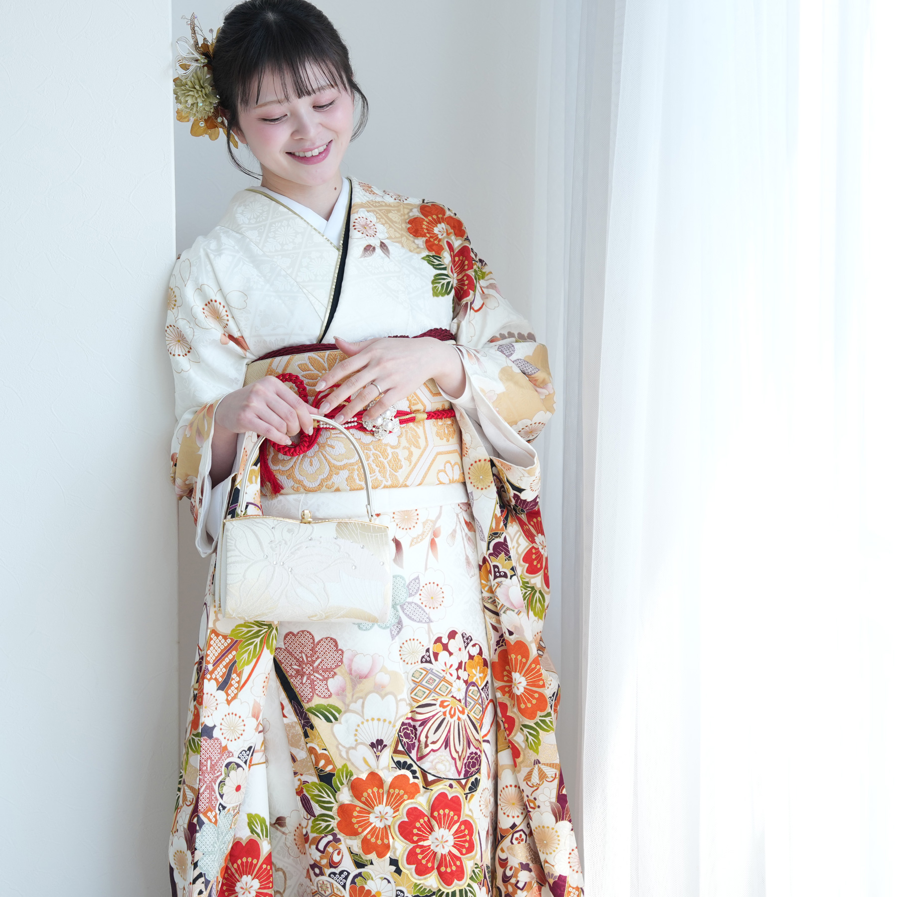 振袖 21点セット（ kimono furisode ）