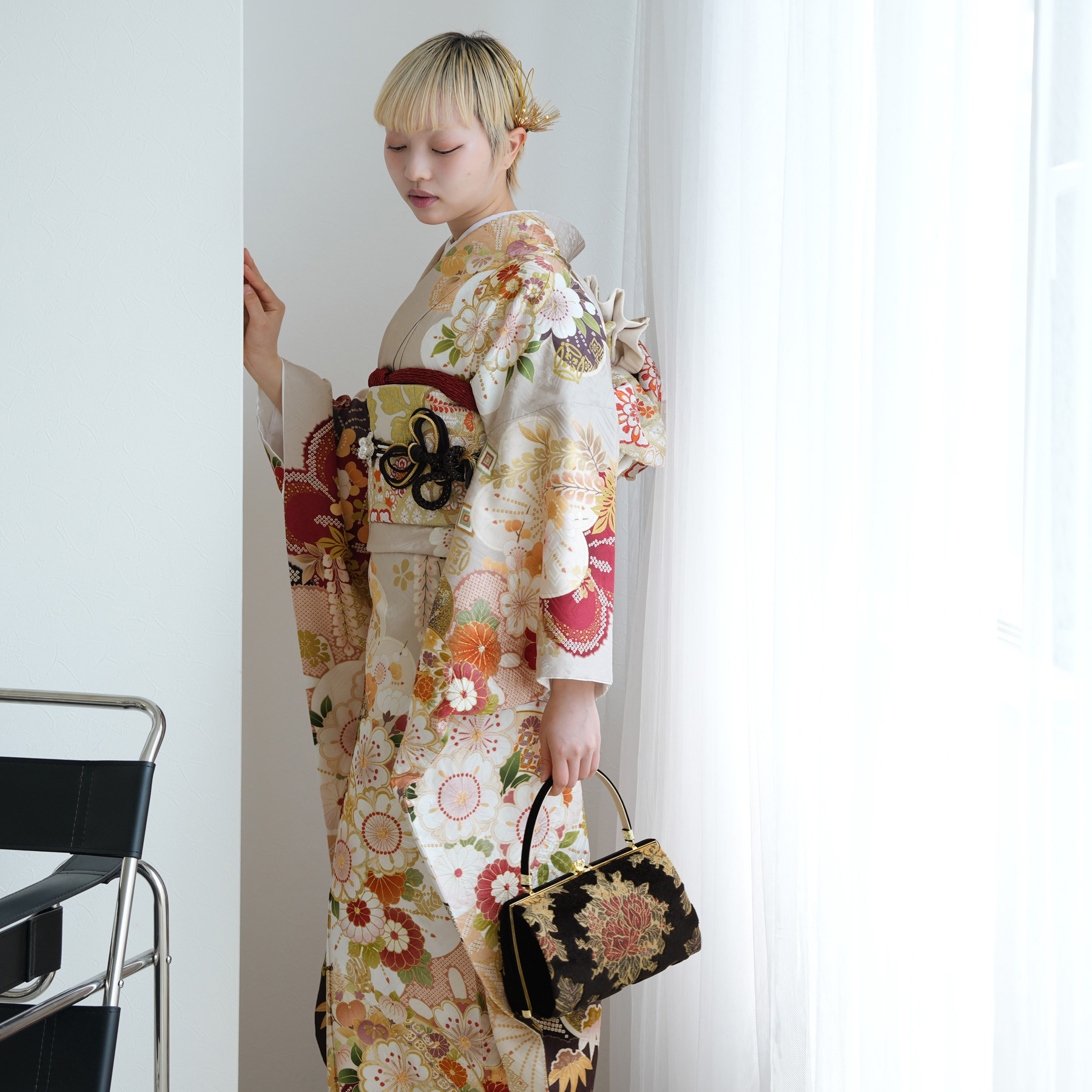 振袖 21点セット（ kimono furisode ）