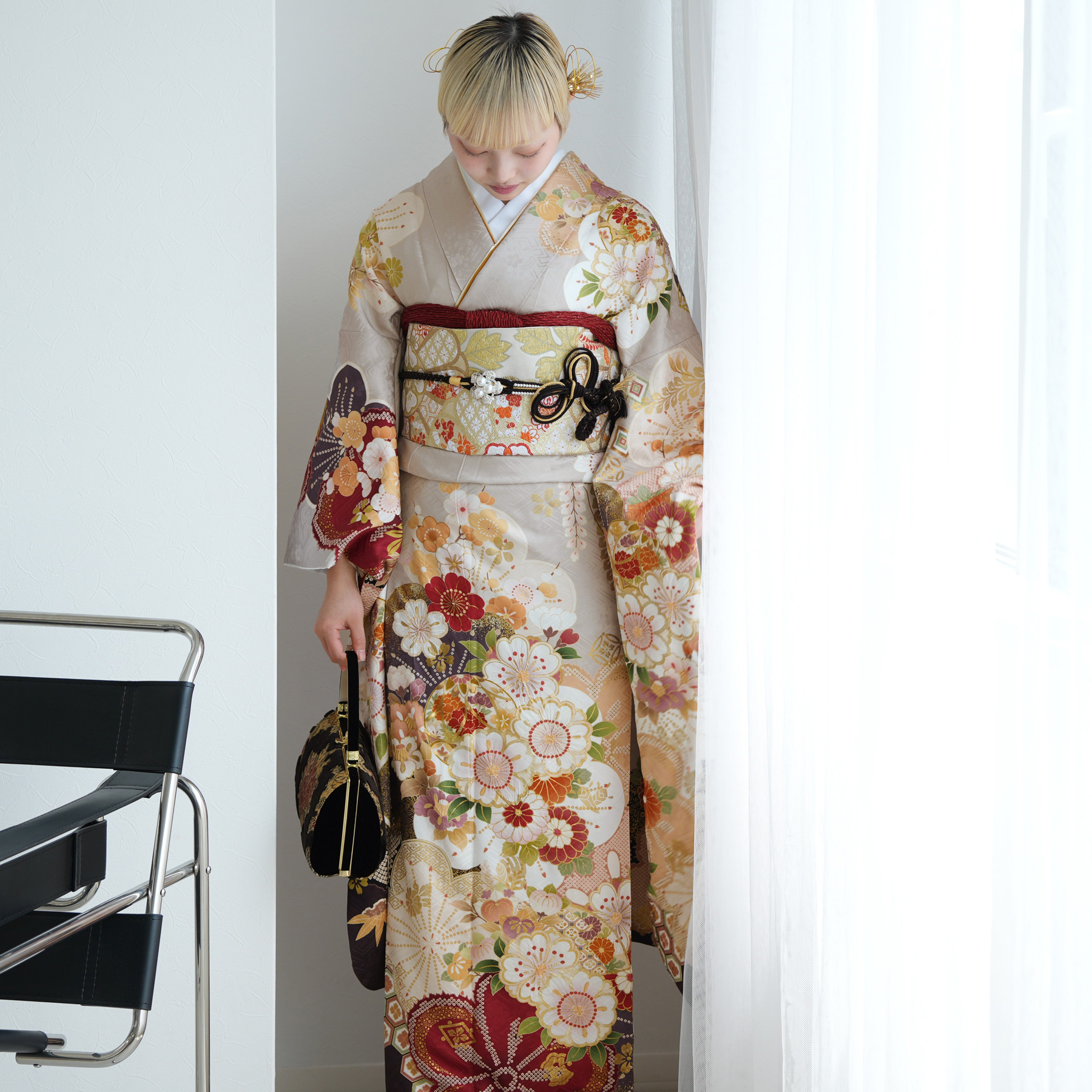 振袖 21点セット（ kimono furisode ）