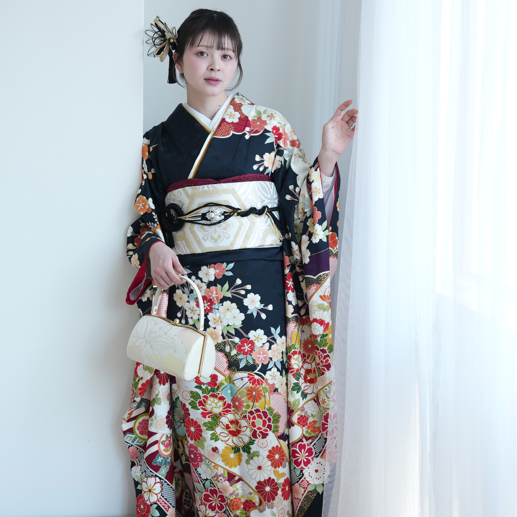 振袖 21点セット（ kimono furisode ）