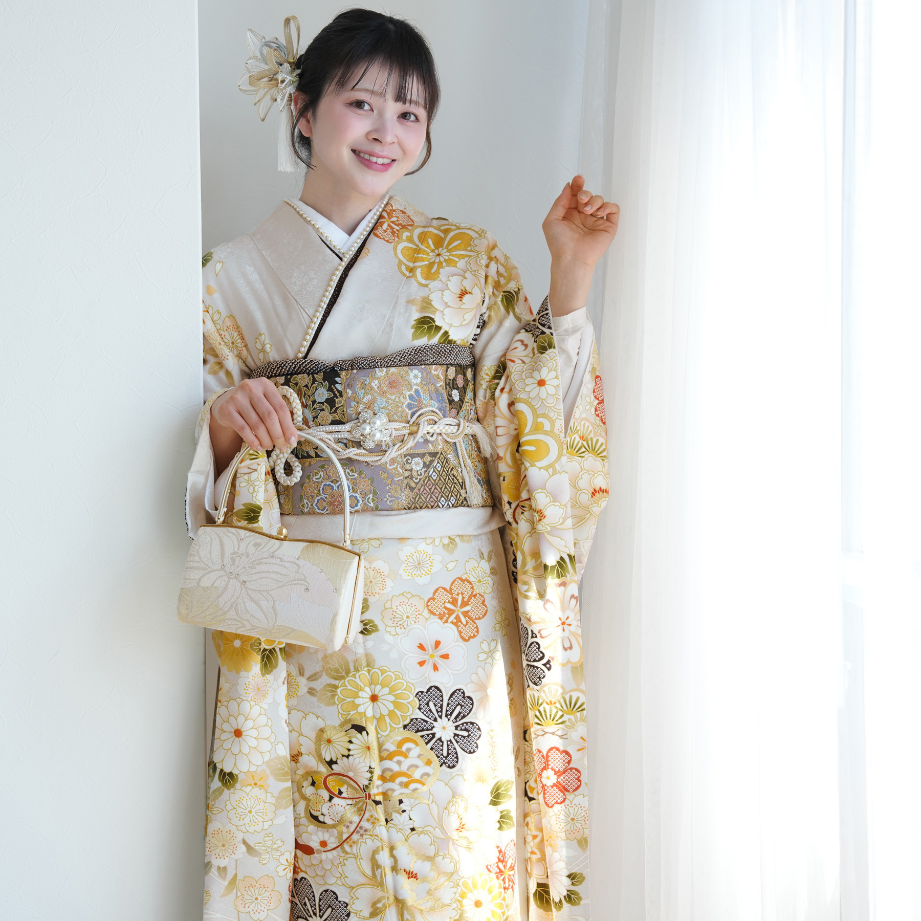 振袖 21点セット（ kimono furisode ）