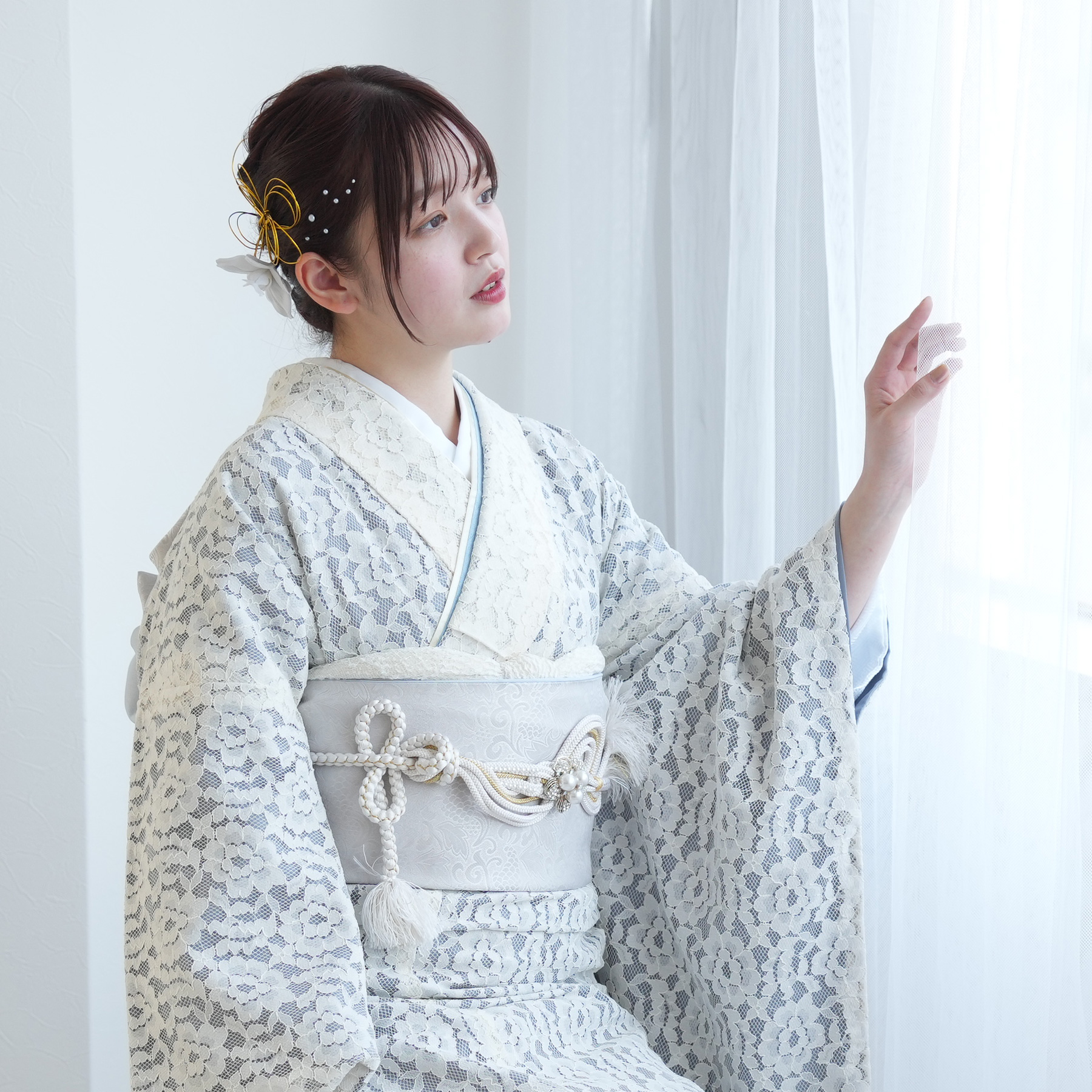 レンタル 振袖 成人式 21点セット utatane レトロ 成人式セット