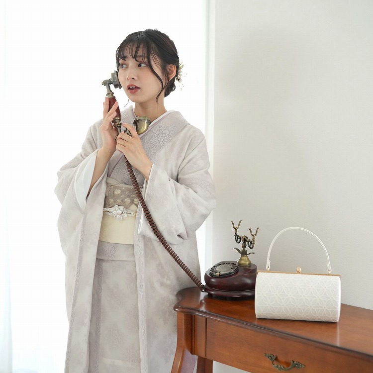 utatane レンタル 振袖 成人式 21点セット レトロ 振袖セット レース