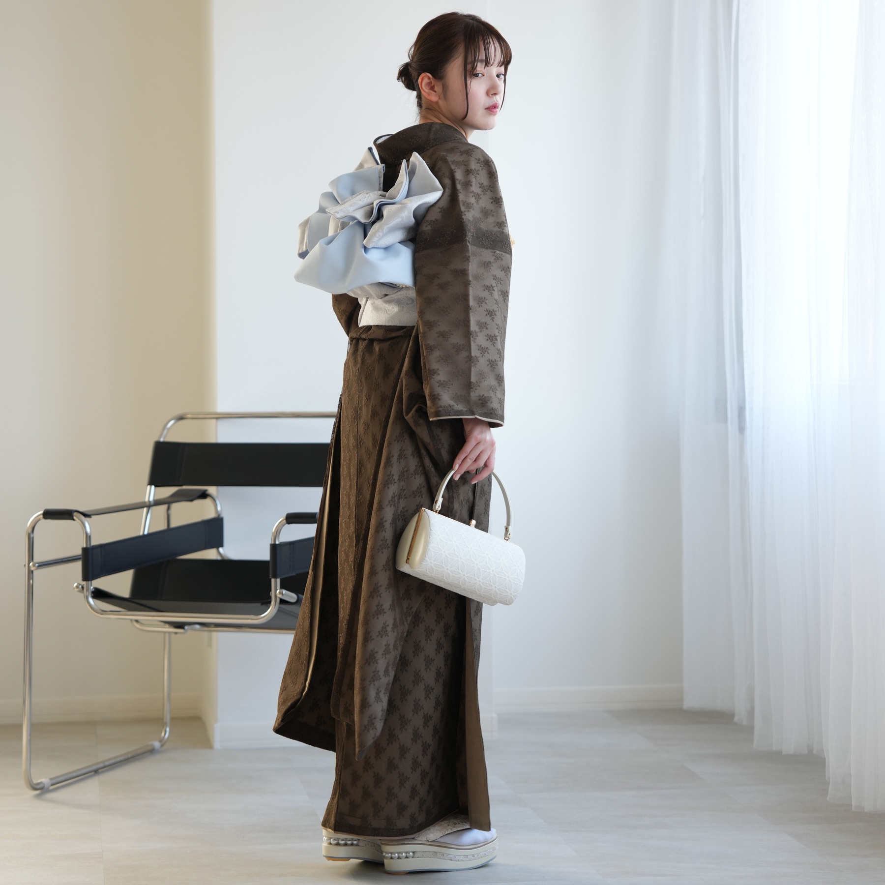 振袖3点セット　‼️ rag‼️ レンタル 振袖 成人式 21点セット utatane レトロ 振袖セット