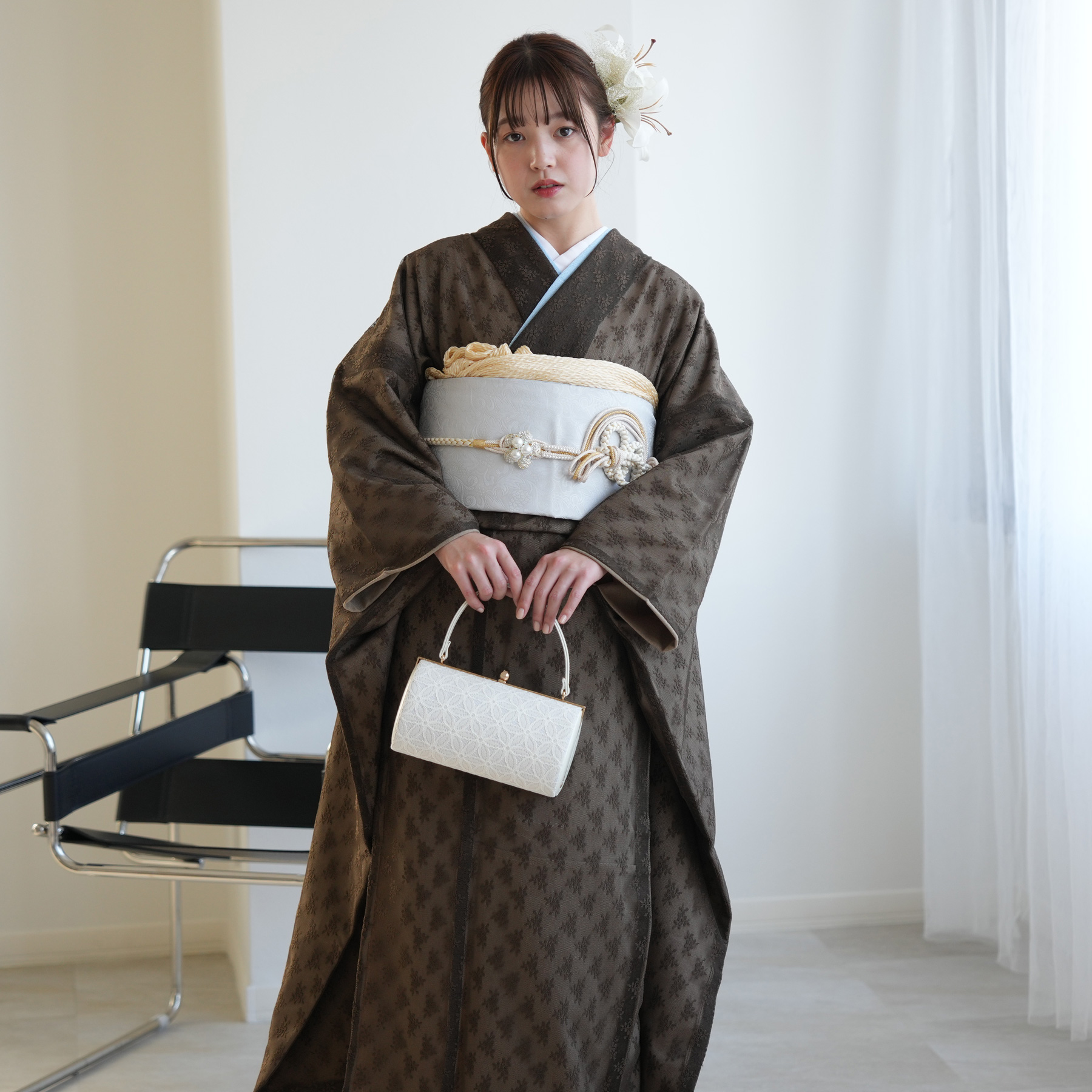 レンタル 振袖 成人式 21点セット utatane レトロ 振袖セット