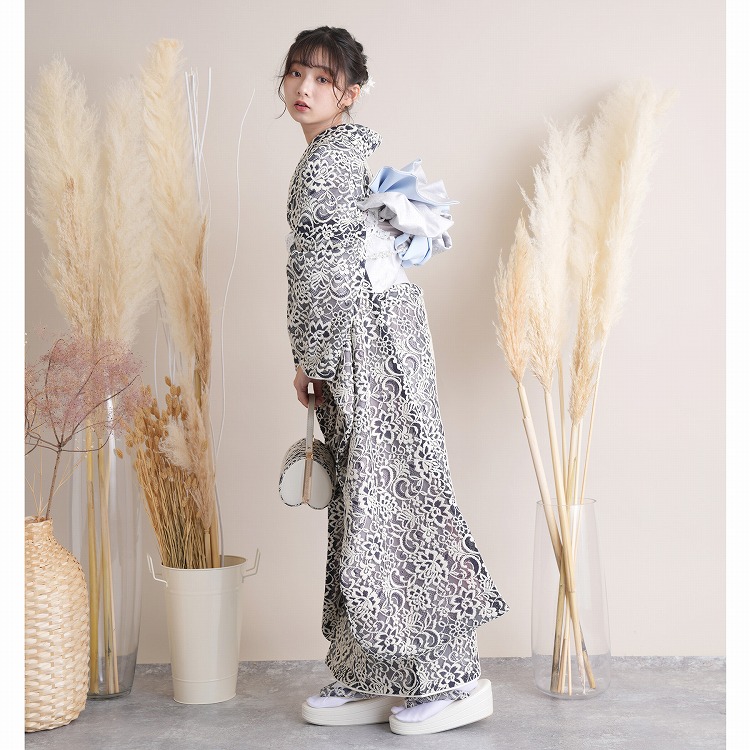 utatane レンタル 振袖 成人式 21点セット レトロ 成人式セット レース