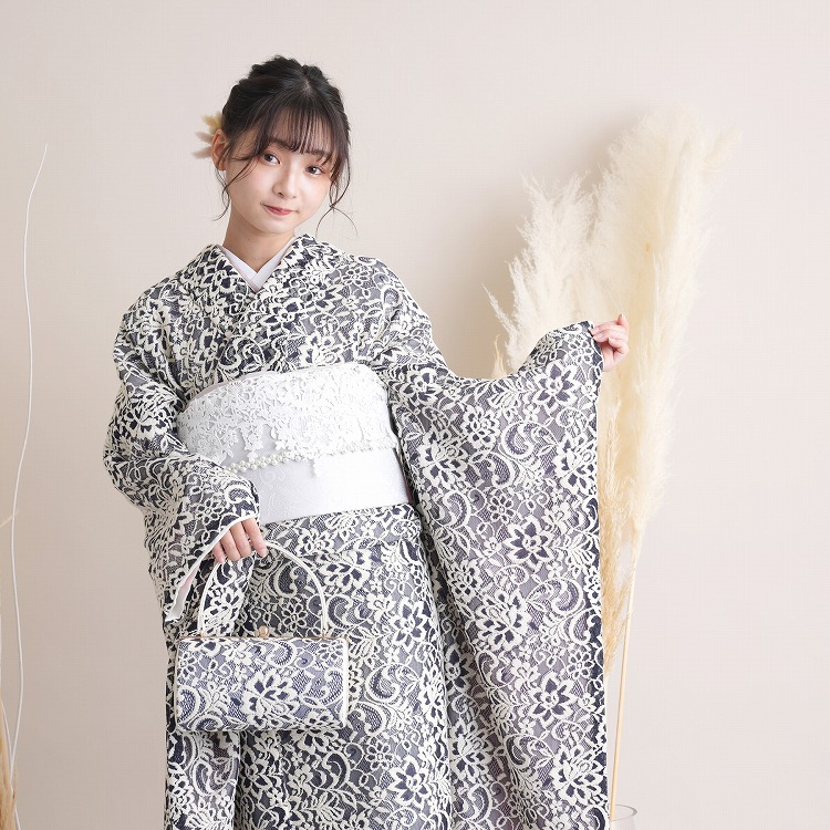 utatane レンタル 振袖 成人式 21点セット レトロ 成人式セット レース