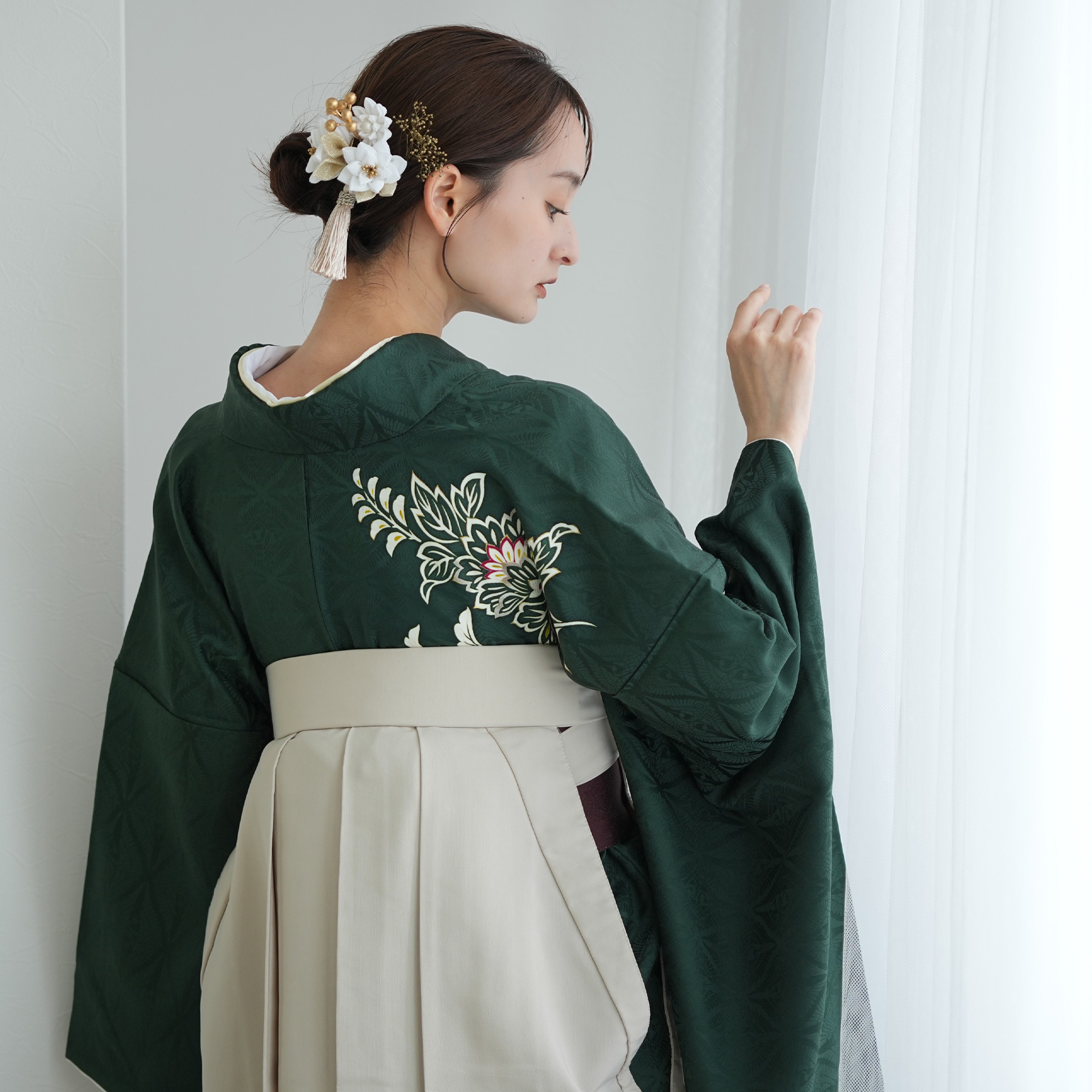 振袖+袴 18点セット（メイン画像）