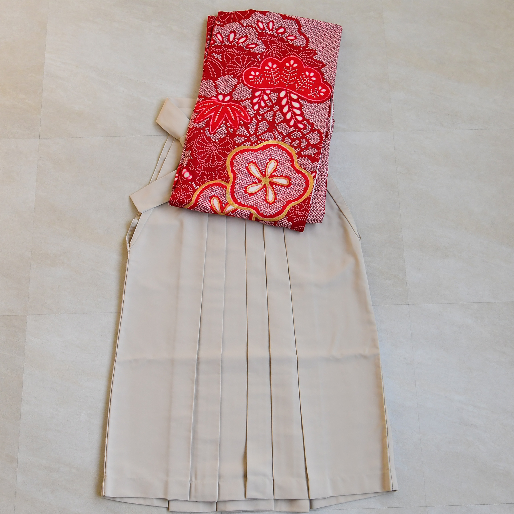 振袖+袴 18点セット（ kimono hakama ）