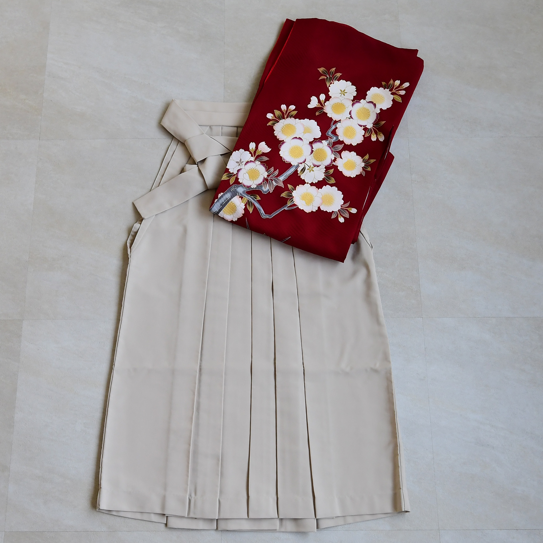 振袖+袴 18点セット（ kimono hakama ）