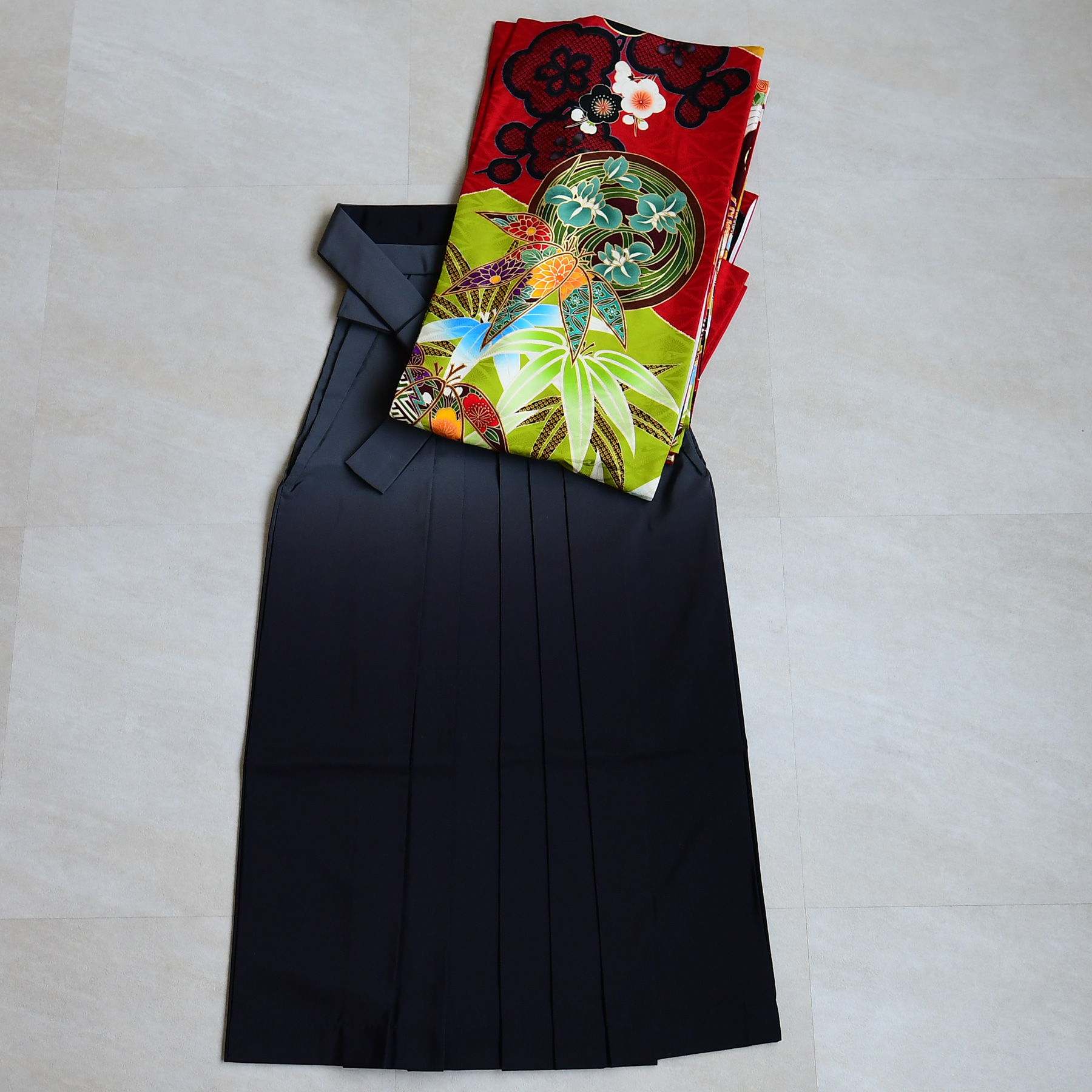 振袖+袴 18点セット（ kimono hakama ）