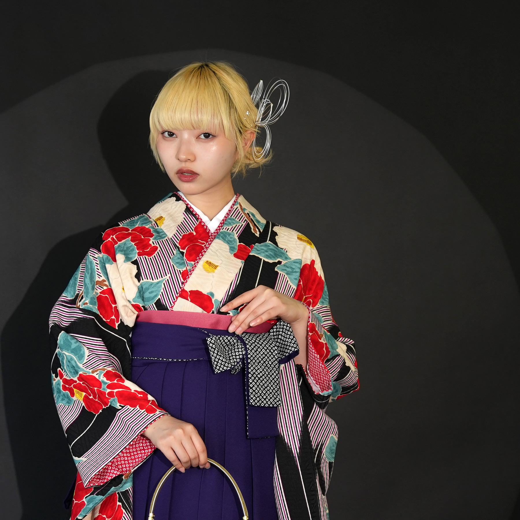 2尺袖着物 袴 17点セット（サブ6画像）