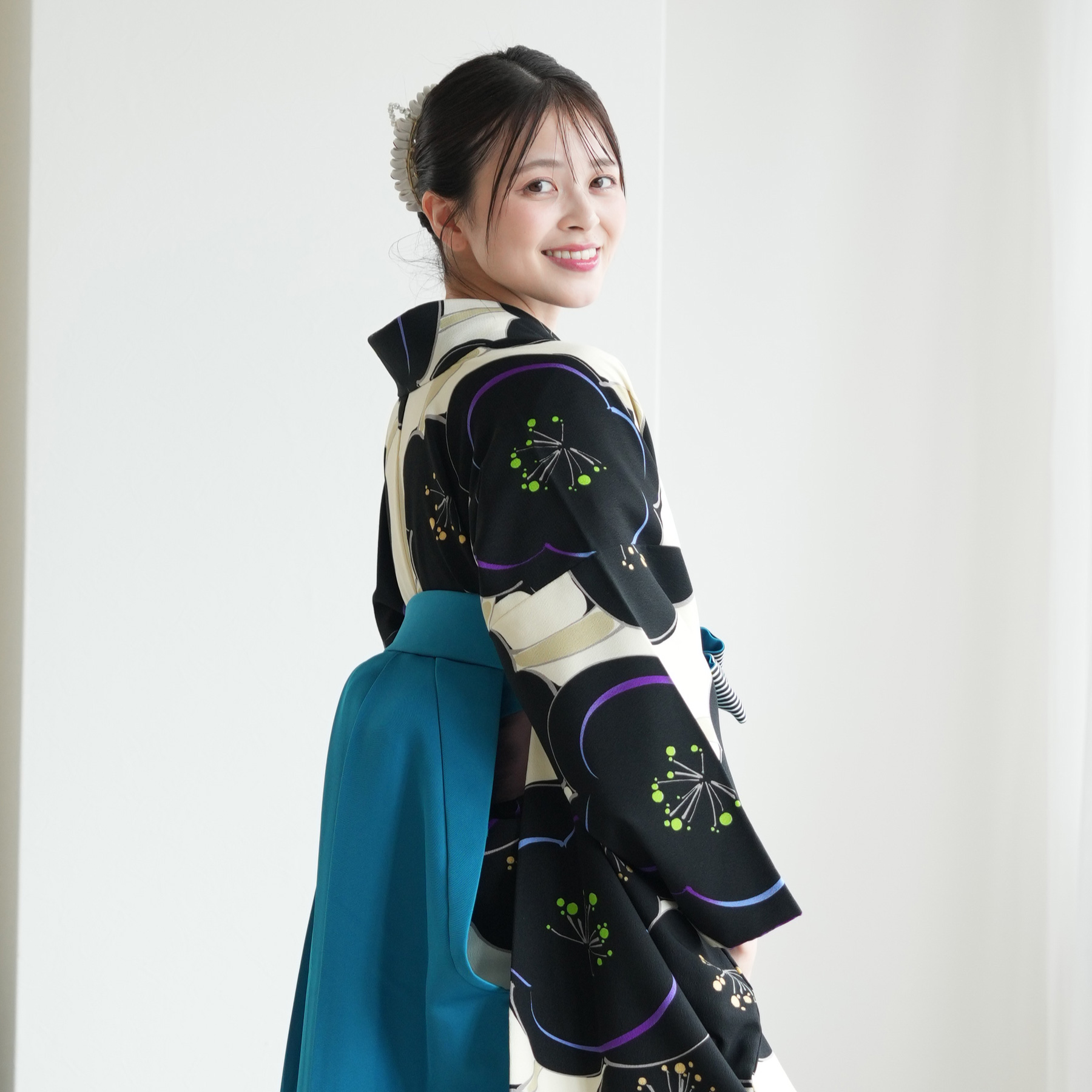 2尺袖着物 袴 17点セット（サブ5画像）