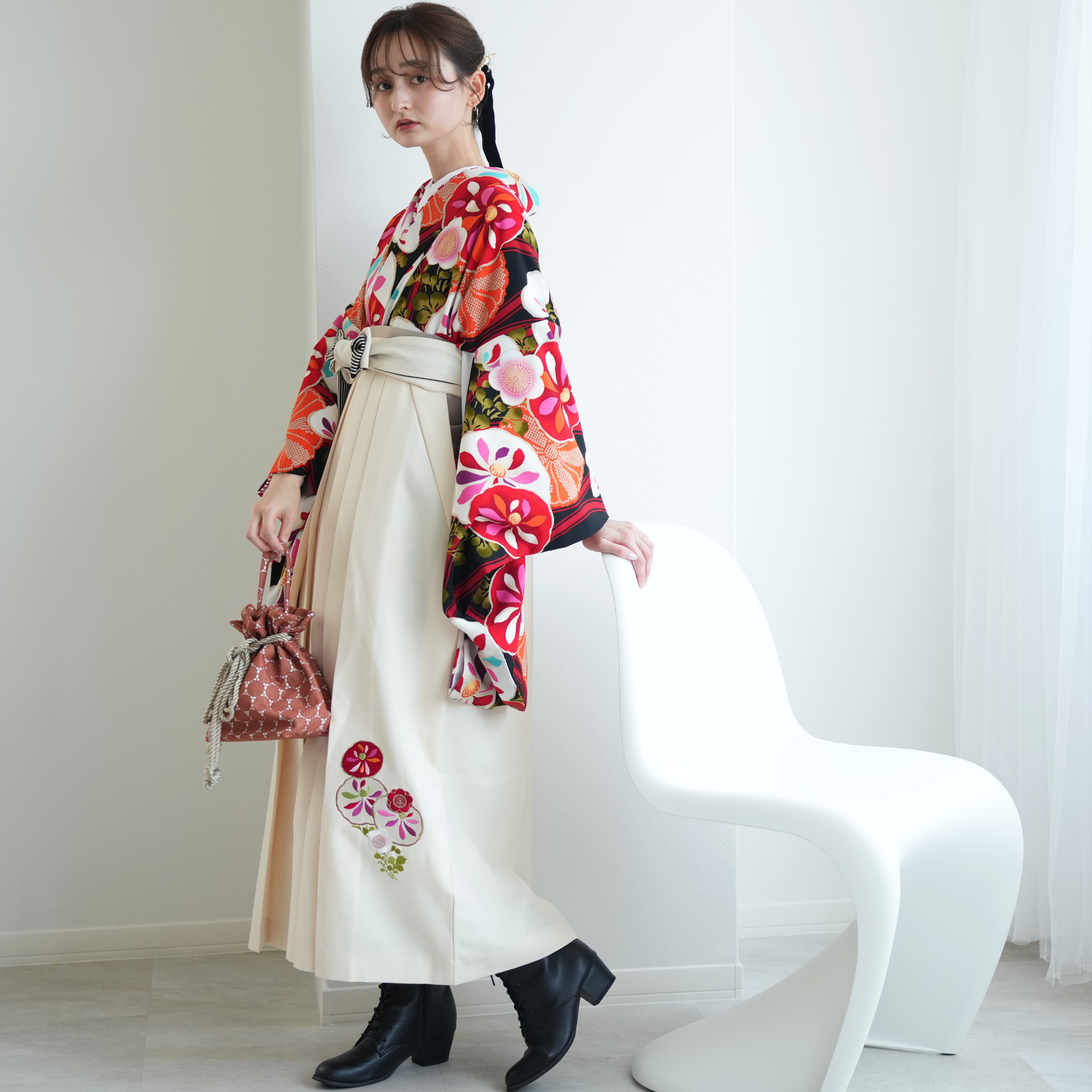 藤娘きぬたや 美品 総絞り 本絞り 名品 牡丹 逸品 フルセット 振袖