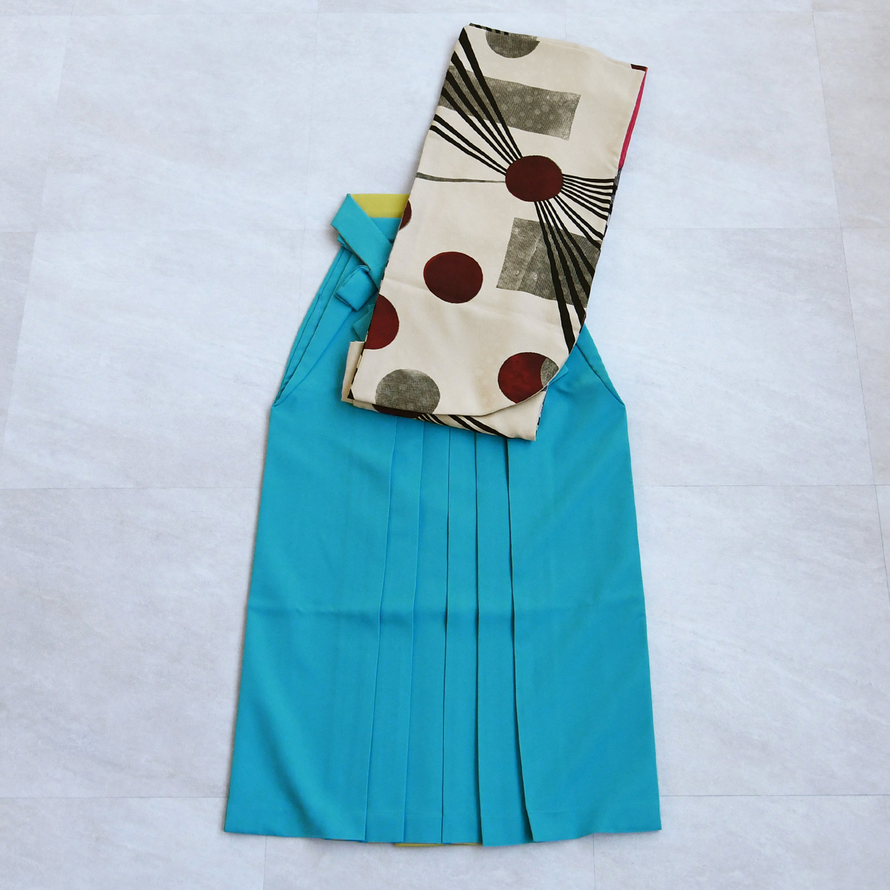 2尺袖着物 袴 17点セット（サブ8画像）