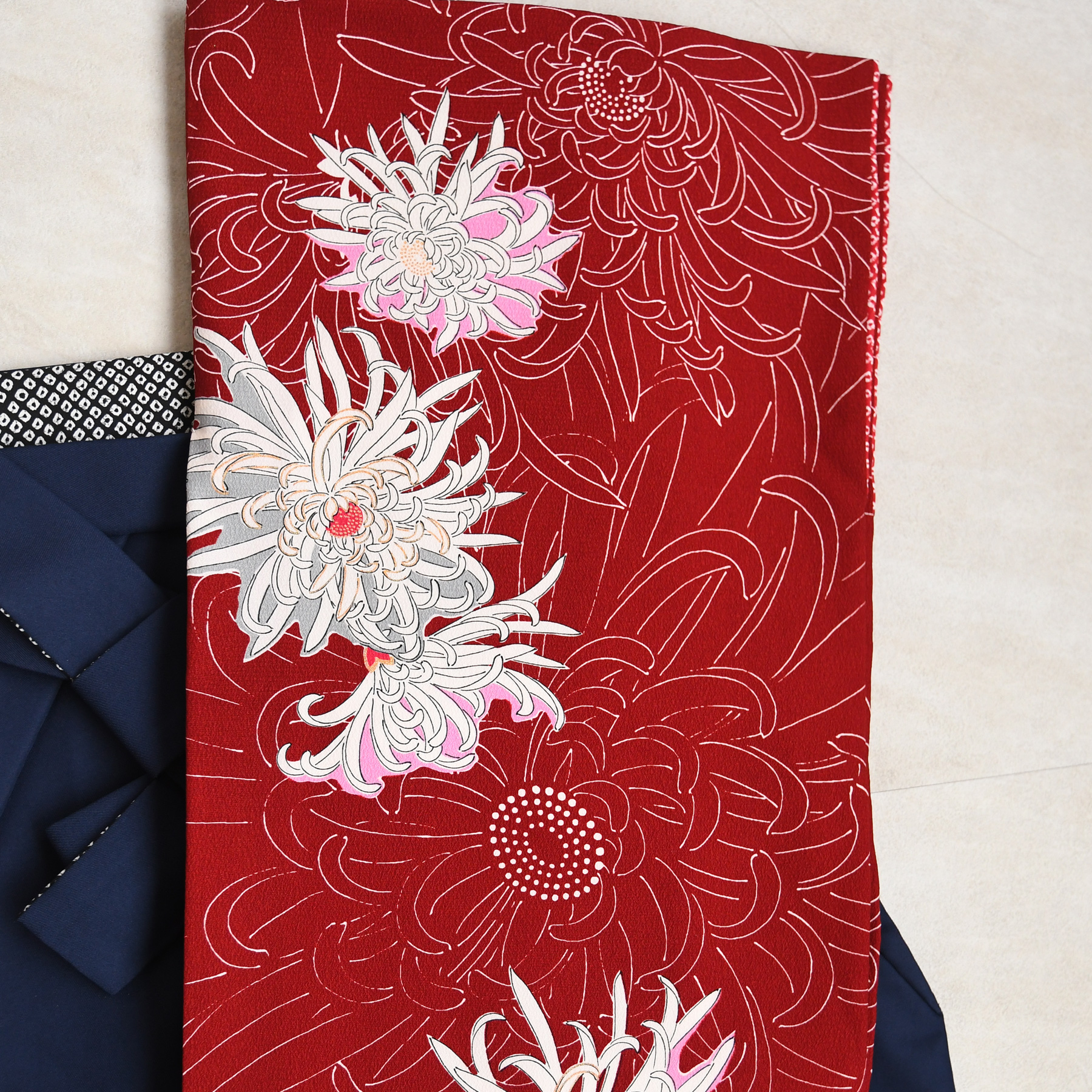 袴 レンタル 卒業式 二尺袖着物 17点セット 九重 古典 レトロ 袴セット