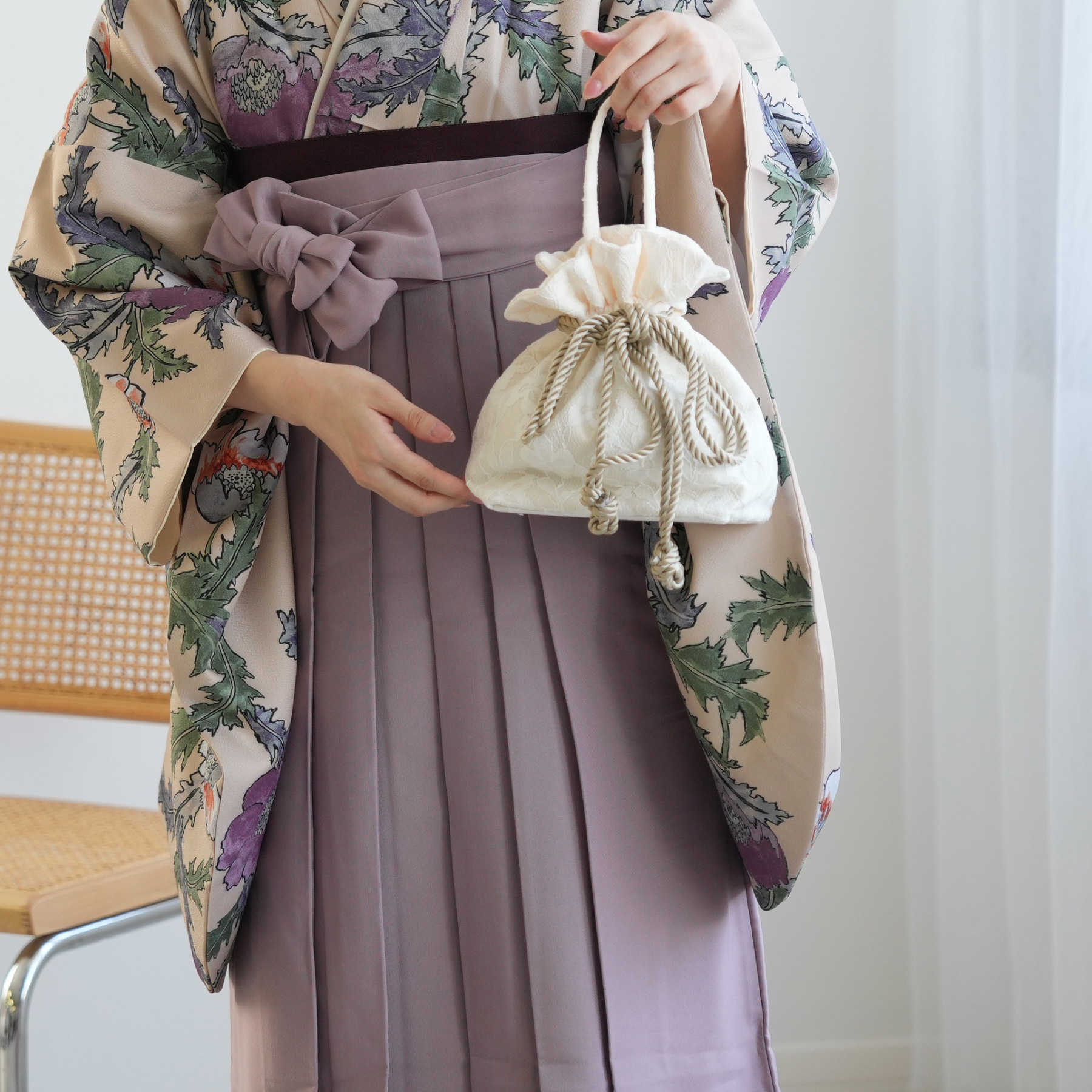 2尺袖着物 袴 17点セット（サブ8画像）