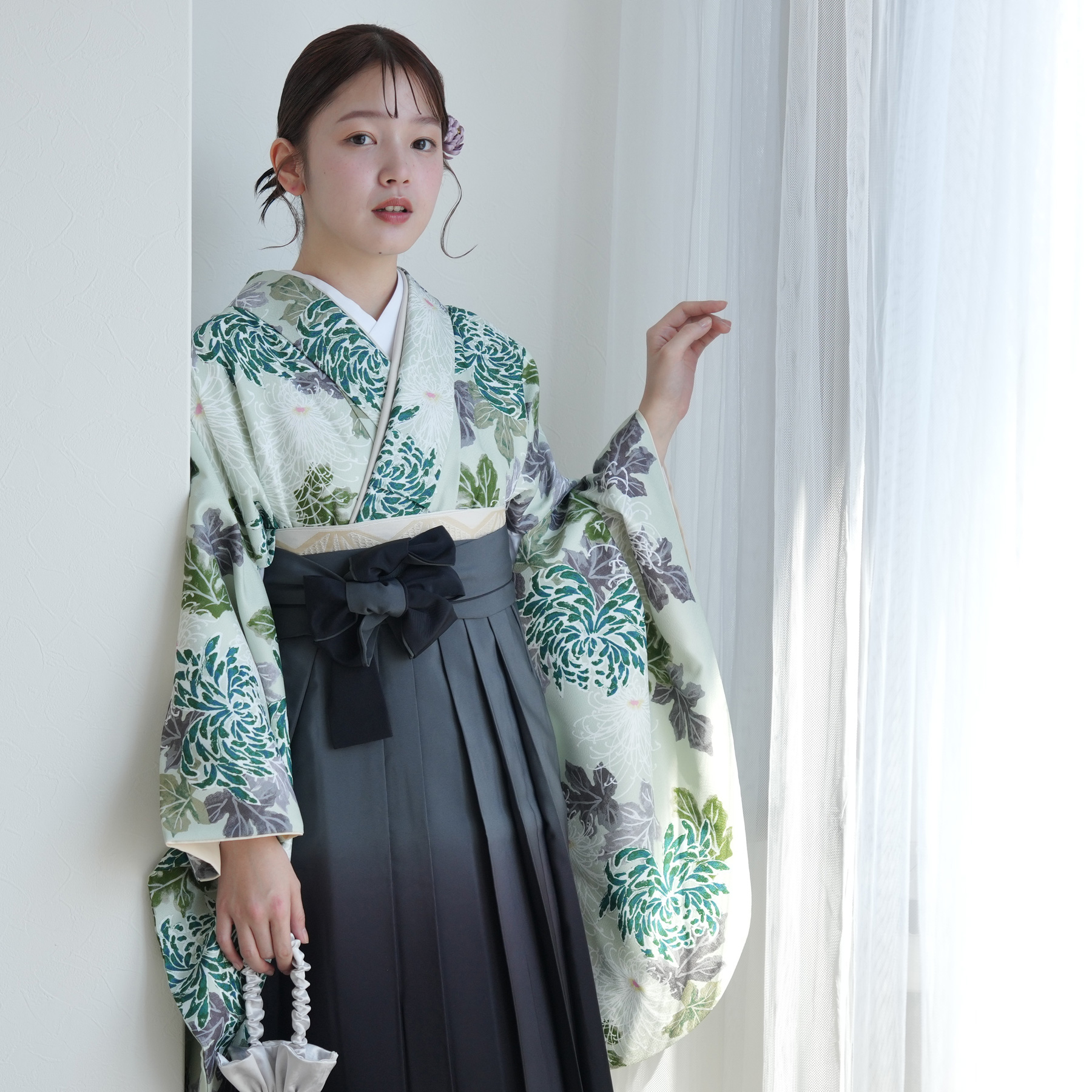 utatane 袴2点セット 楽天市場】【販売用ページ】 2尺袖着物 袴 2点セット utatane 袴91