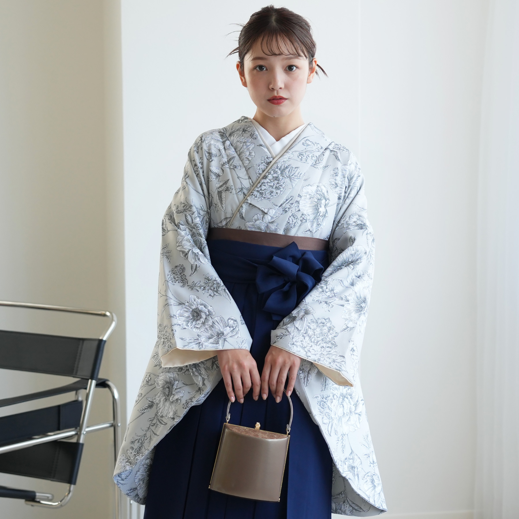2尺袖着物 袴 17点セット（メイン画像）