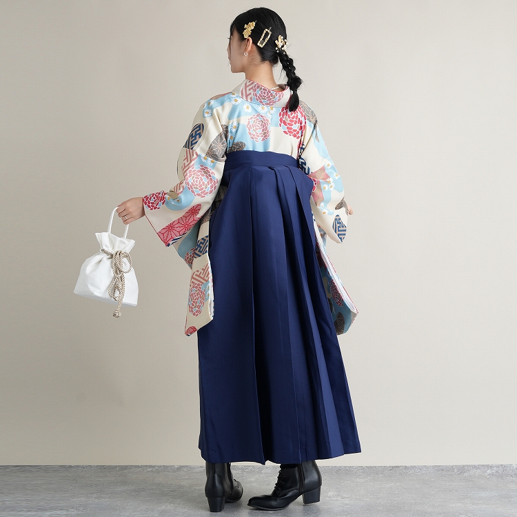 袴 レンタル 卒業式 袴 2尺袖着物 袴 17...の詳細画像5