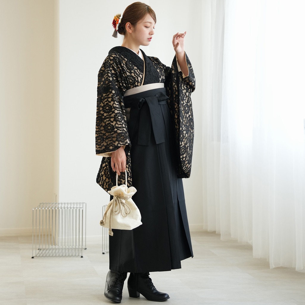 袴 レンタル 卒業式 袴 2尺袖着物 袴 17...の詳細画像4