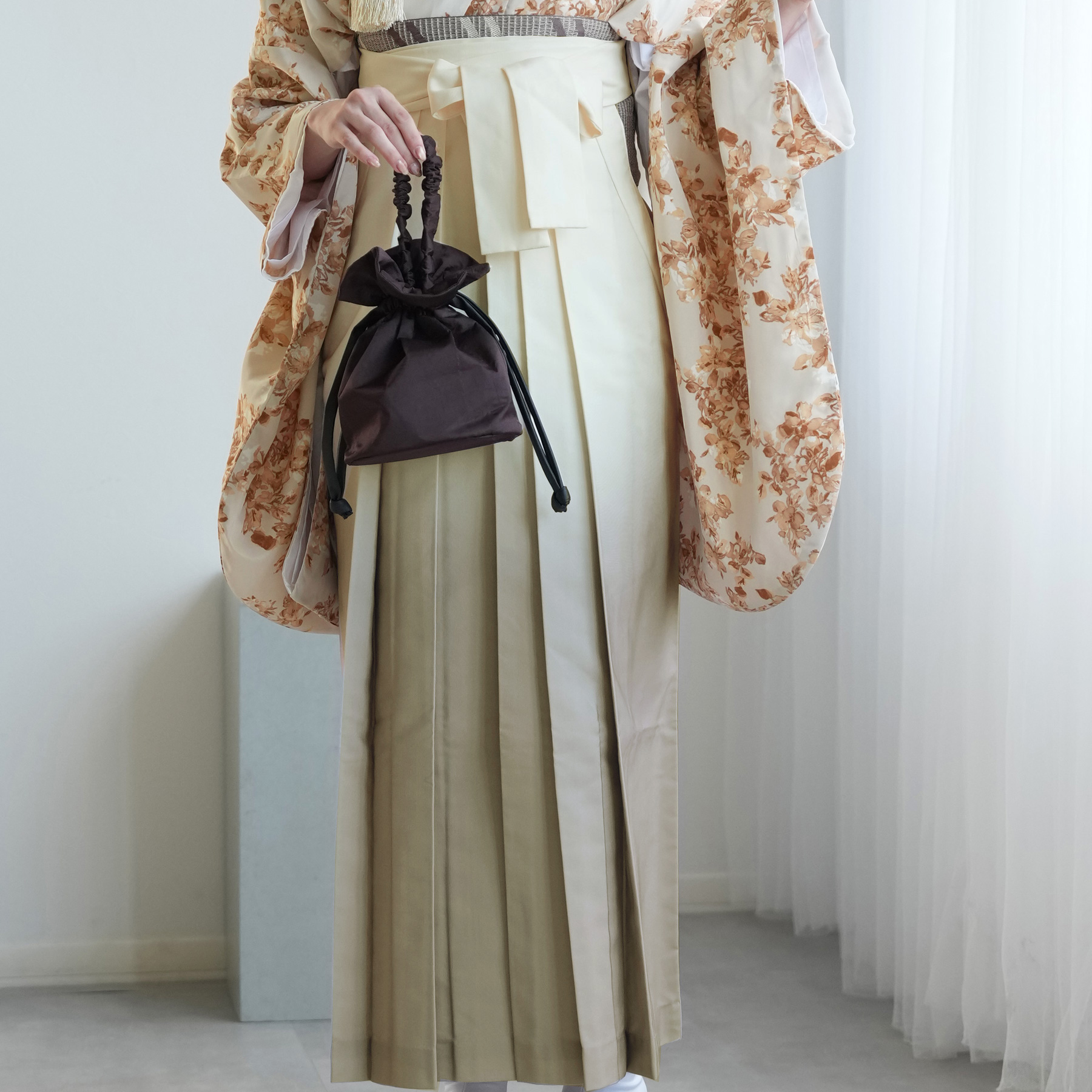 袴 レンタル 卒業式 二尺袖着物 17点セット utatane 袴セット 大学生