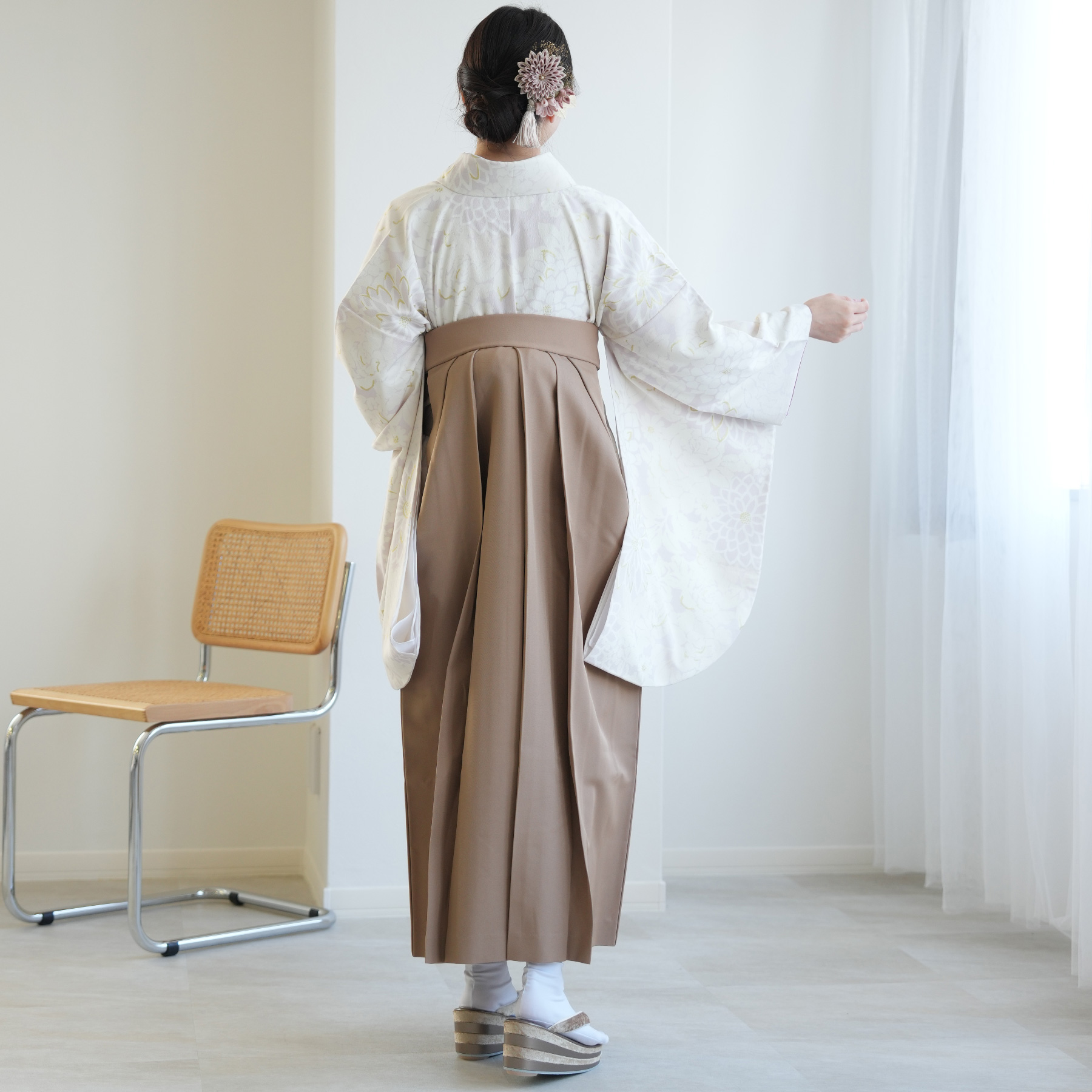 袴 レンタル 卒業式 2尺袖着物 17点セット JAPAN STYLE×中村里砂 古典