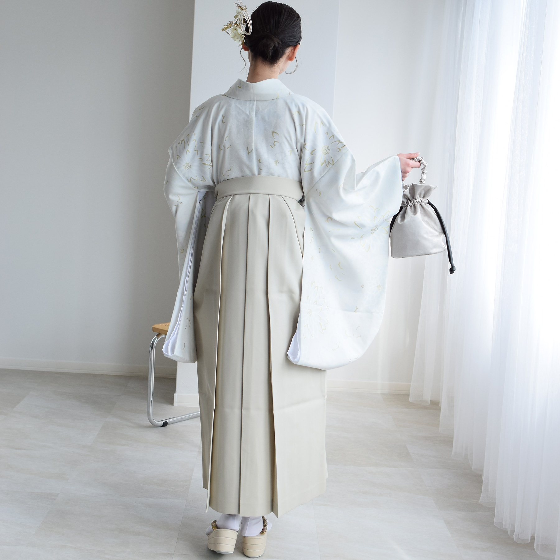 袴 レンタル 卒業式 2尺袖着物 17点セット JAPAN STYLE×中村里砂 古典