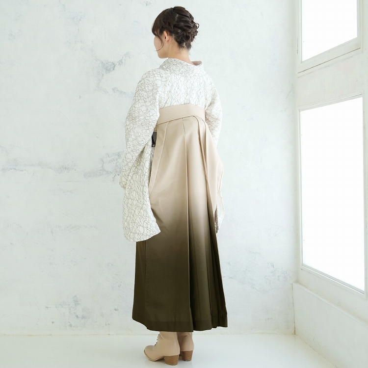 utatane 袴 レンタル 卒業式 2尺袖着物 17点セット レトロモダン