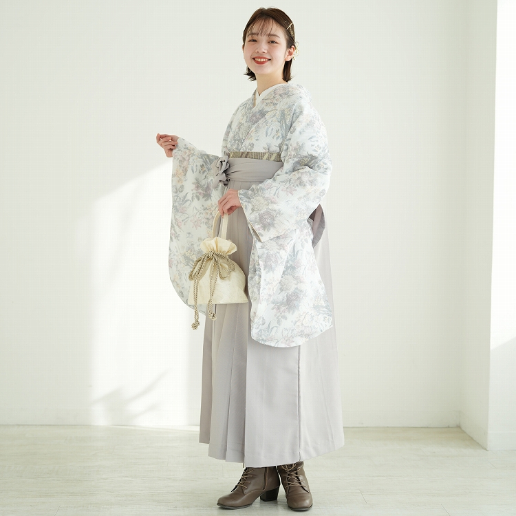 2尺袖着物 袴 17点セット（サブ2画像）