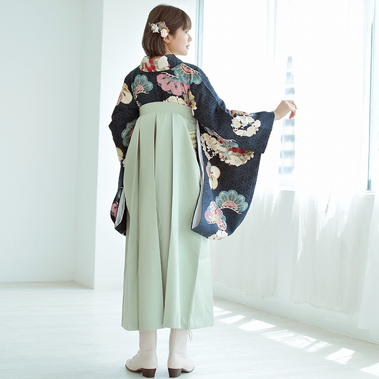 袴 レンタル 卒業式 袴 2尺袖着物 袴 17...の詳細画像5