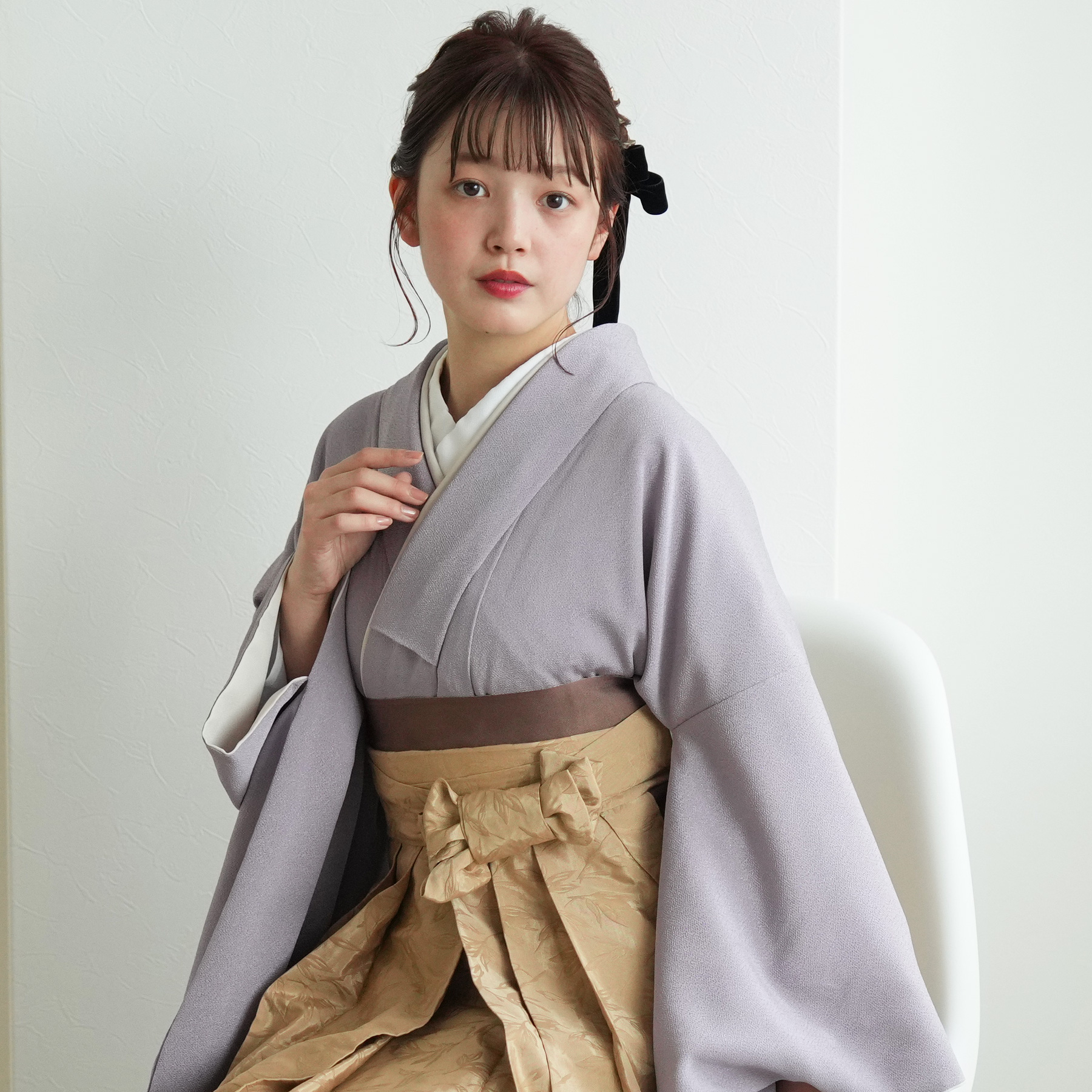 袴 レンタル 卒業式 二尺袖着物 17点セット フルセット utatane 古典柄