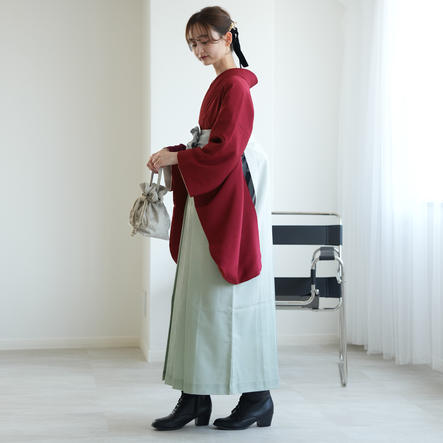 袴　2点セット　utatane 楽天市場】【販売用ページ】2尺袖着物 袴 2点セット utatane 袴