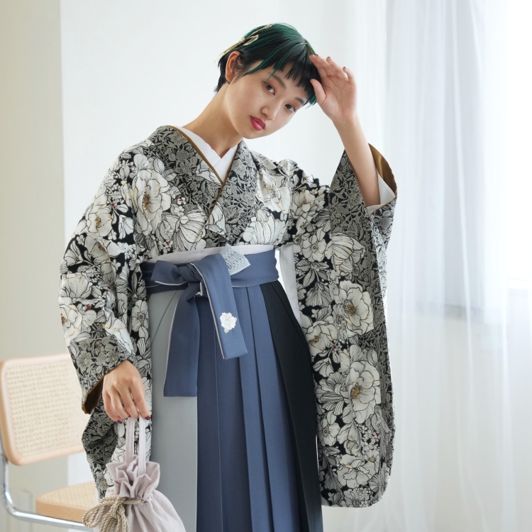 袴 レンタル 卒業式 2尺袖着物 袴セット 17点セット 玉城ティナ