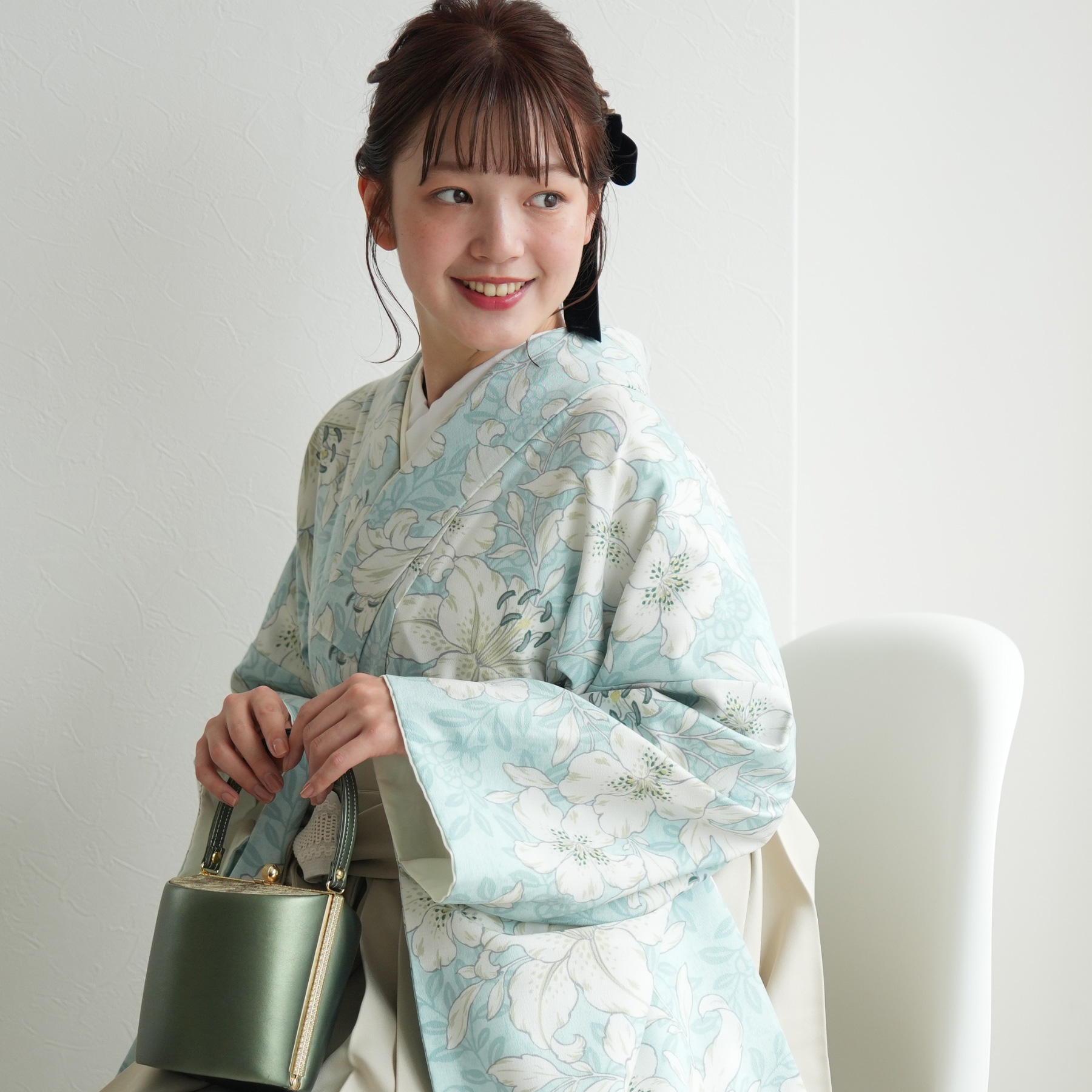 袴 レンタル 卒業式 2尺袖着物 17点セット 玉城ティナ×紅一点