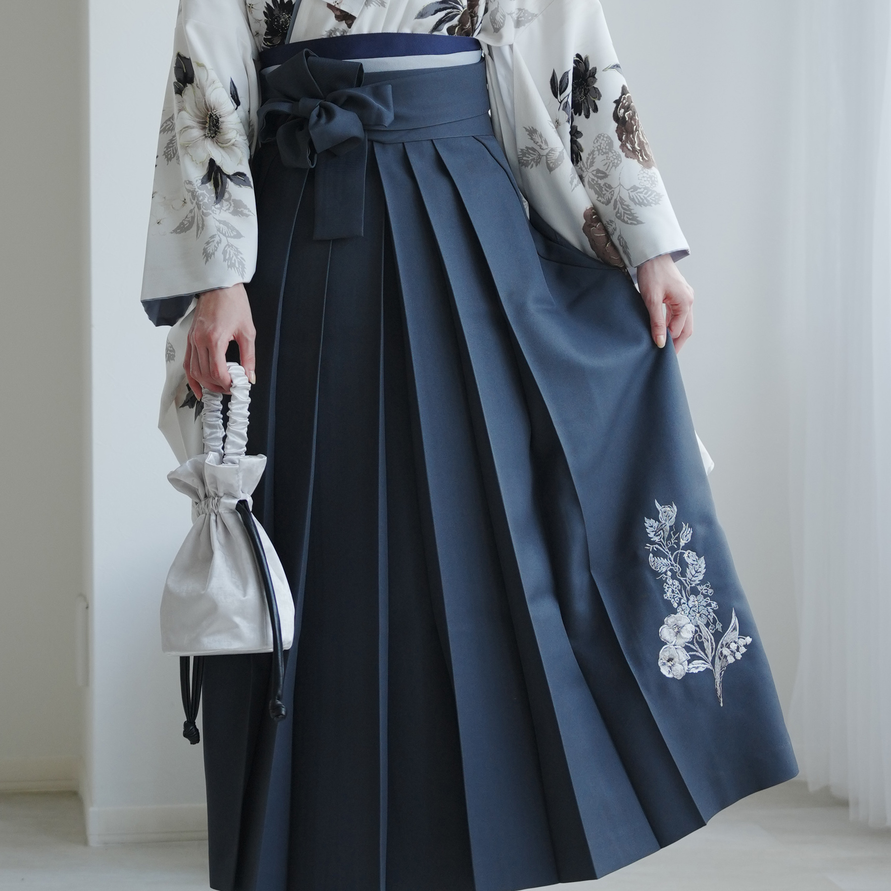 レディース袴 17点セット（ kimono hakama ）