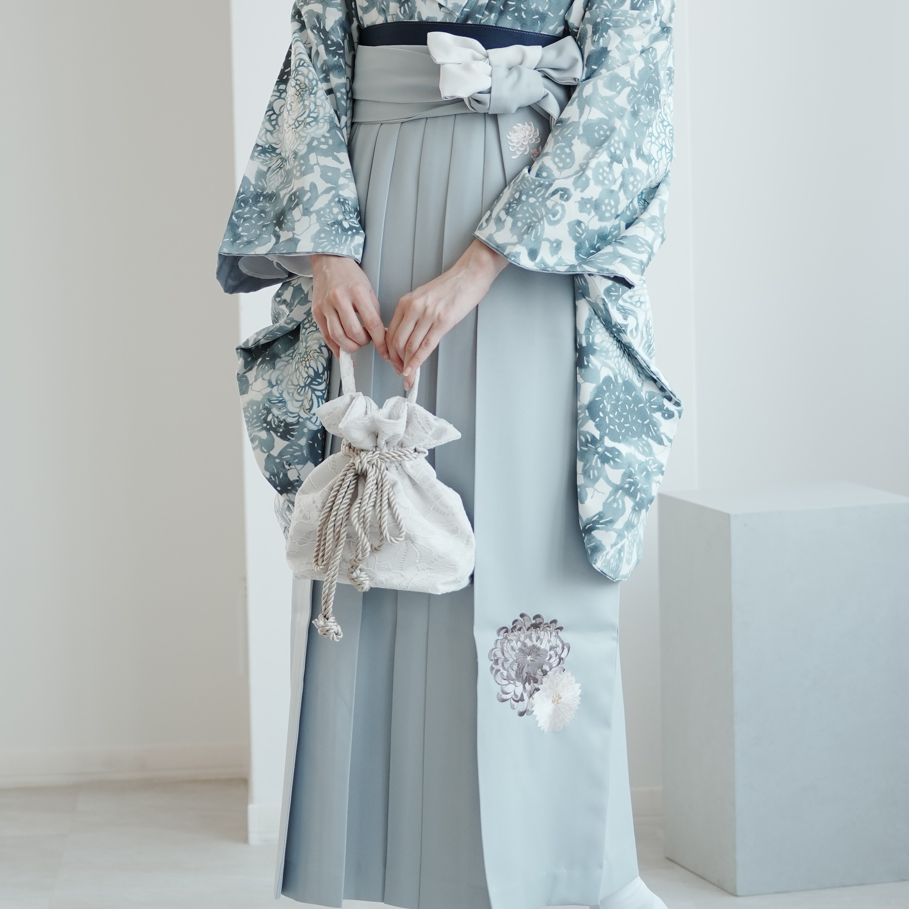 レディース袴 17点セット（ kimono hakama ）