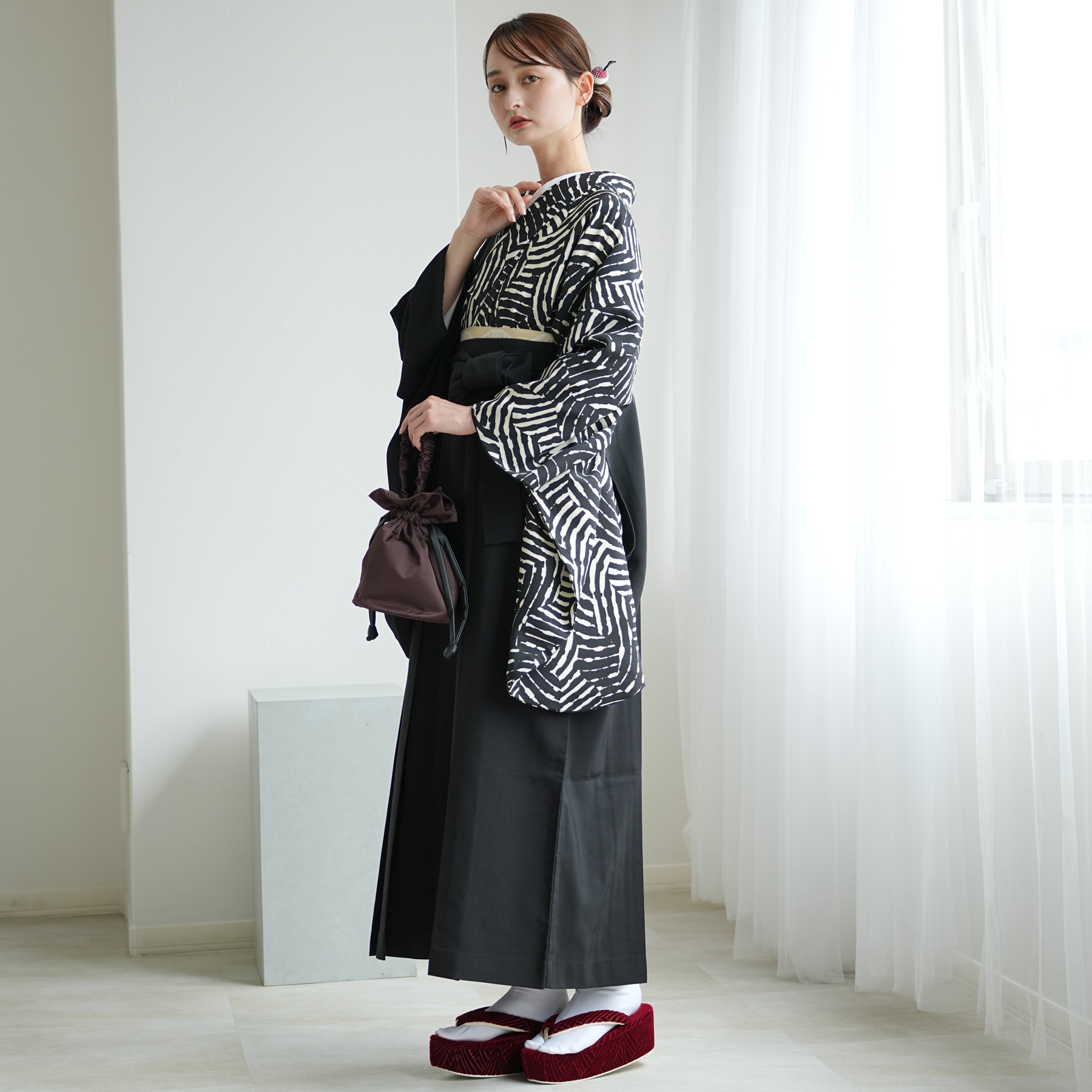 袴 レンタル 卒業式 utatane 袴 17...の詳細画像4