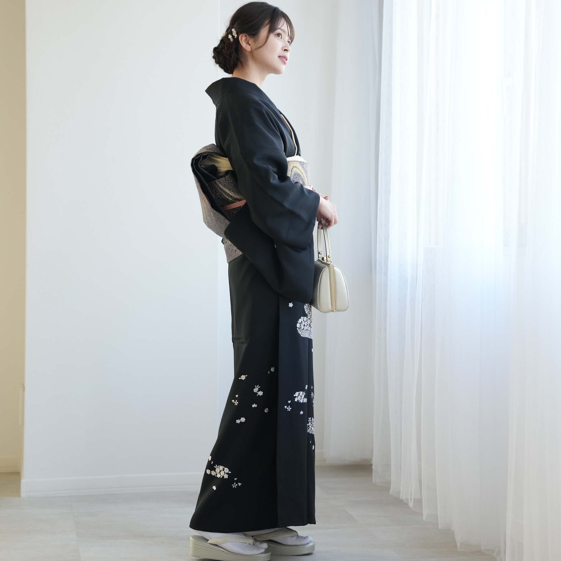 レンタル 訪問着 おしゃれ フルセット 古典柄...の詳細画像4