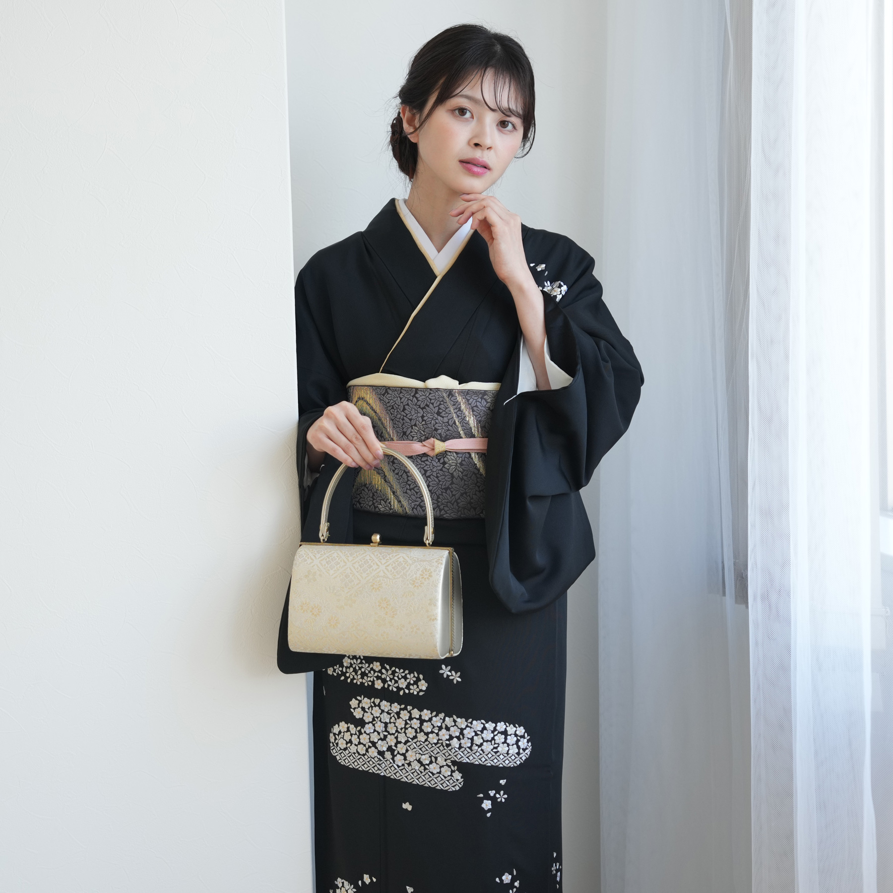 訪問着 レンタル おしゃれ 20点 フルセット 古典柄 レトロ 母親 正絹