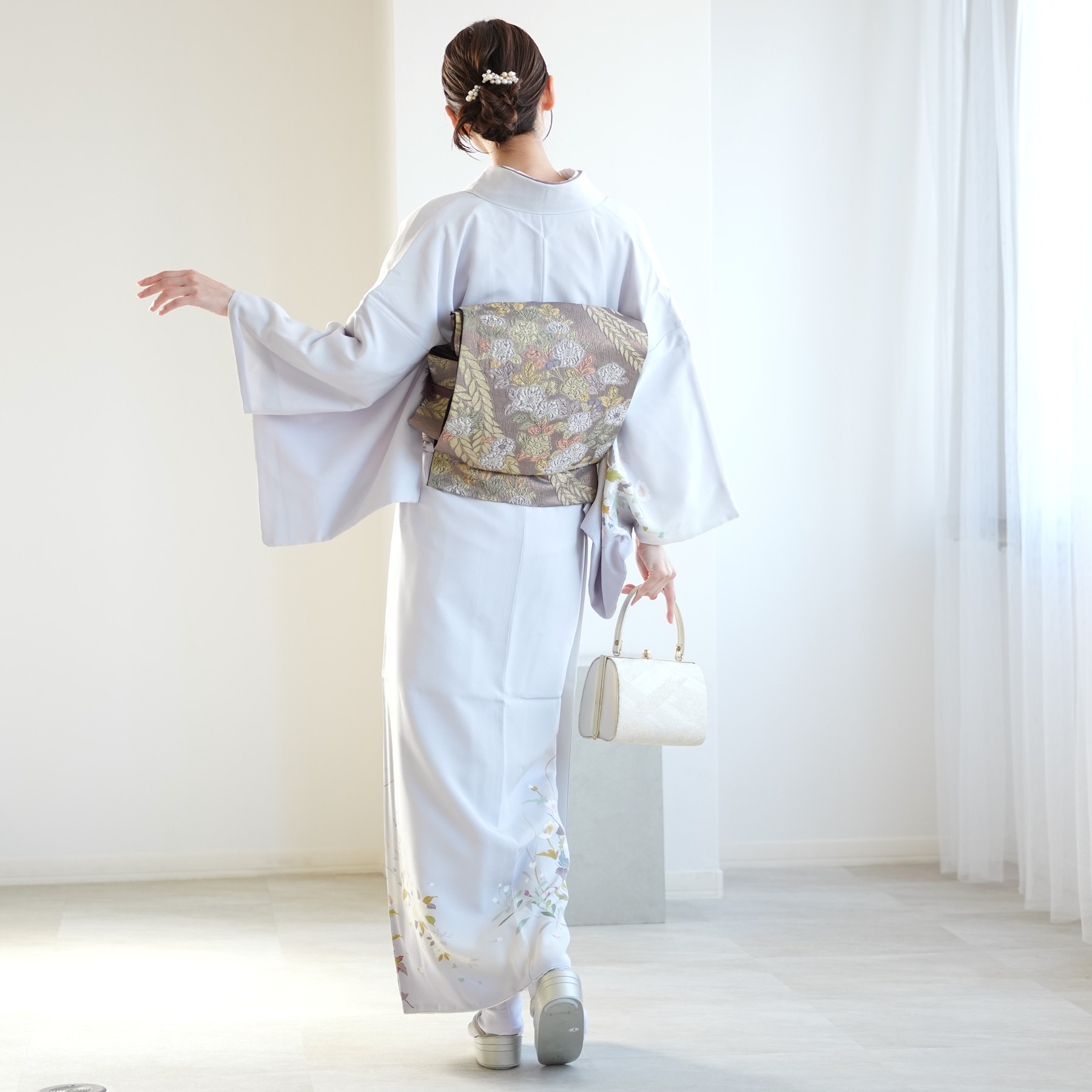 訪問着 レンタル おしゃれ 20点 フルセット...の詳細画像5