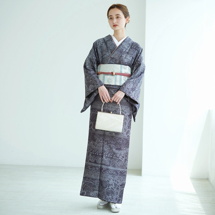 附下小紋 レンタル おしゃれ 20点 フルセット 絵羽小紋 古典柄 レトロ