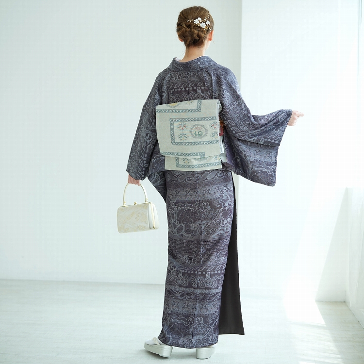 附下小紋 レンタル おしゃれ 20点 フルセット 絵羽小紋 古典柄 レトロ