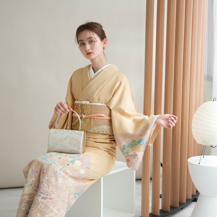 訪問着 レンタル おしゃれ 20点 フルセット 正絹 入学式 入園式 卒業式