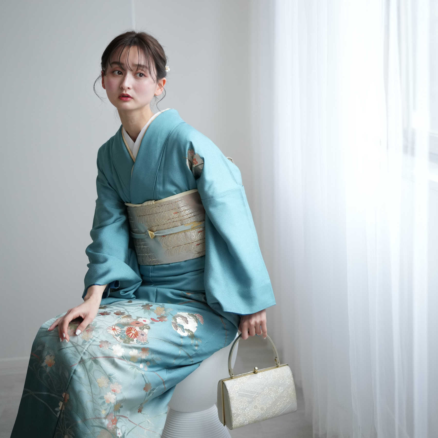 レンタル 訪問着 トール 大きい おしゃれ フルセット 結婚式 卒業式 卒