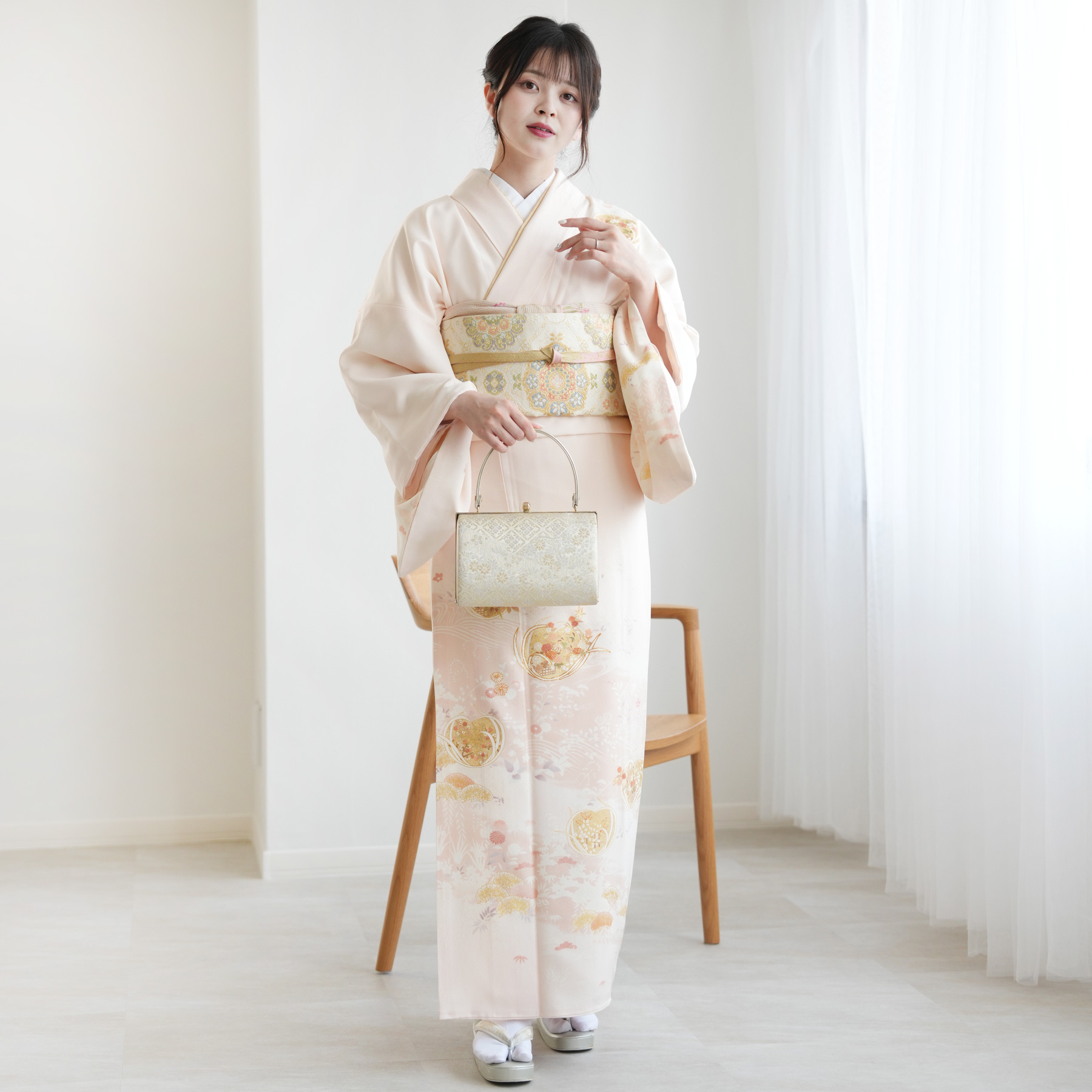 訪問着 レンタル おしゃれ 20点フルセット 結婚式 卒業式 卒園式 入学