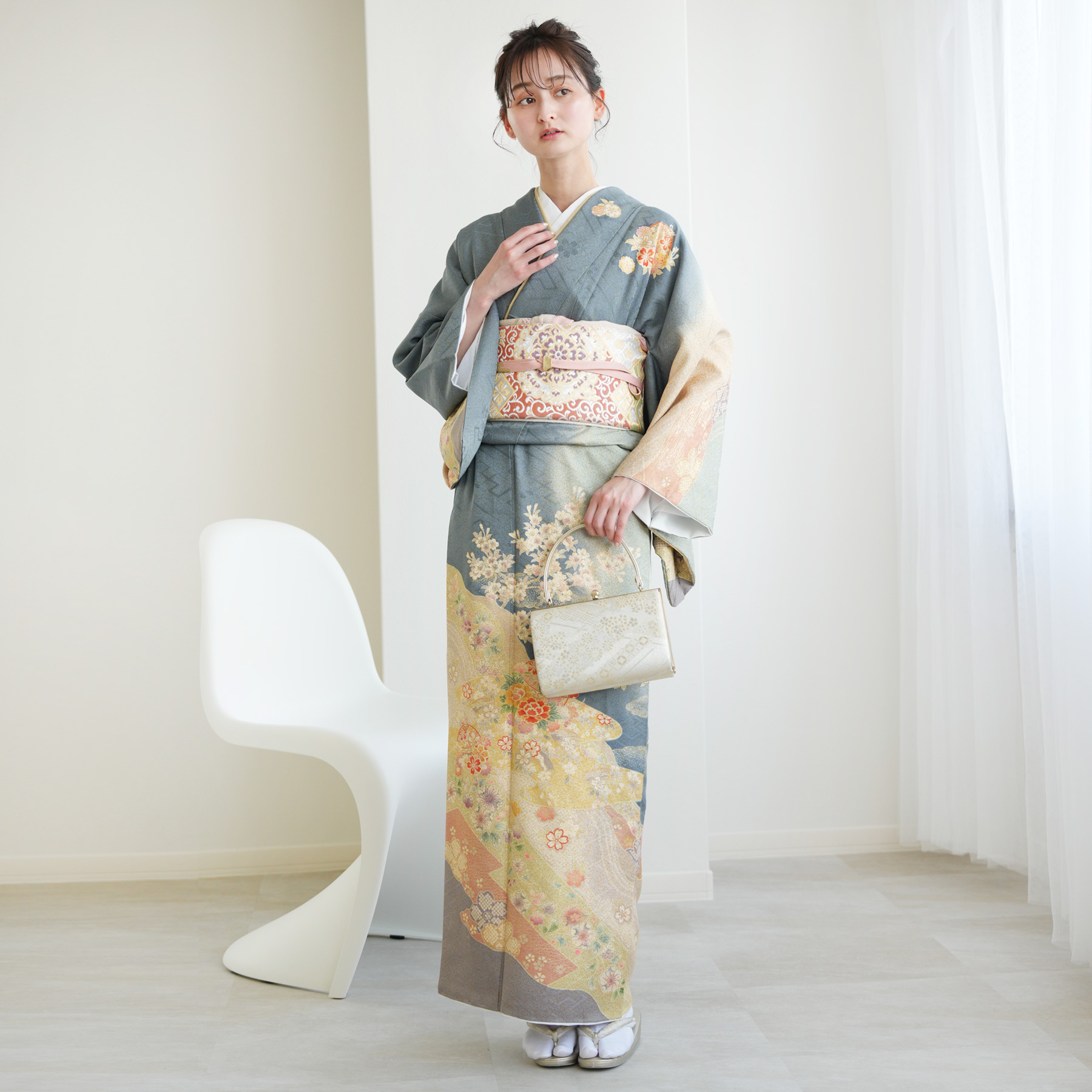 訪問着 レンタル おしゃれ 20点フルセット 結婚式 卒業式 卒園式 入学