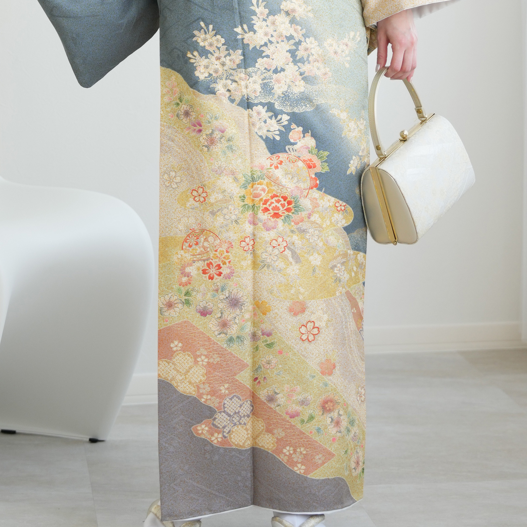 訪問着 レンタル おしゃれ 20点フルセット 結婚式 卒業式 卒園式 入学