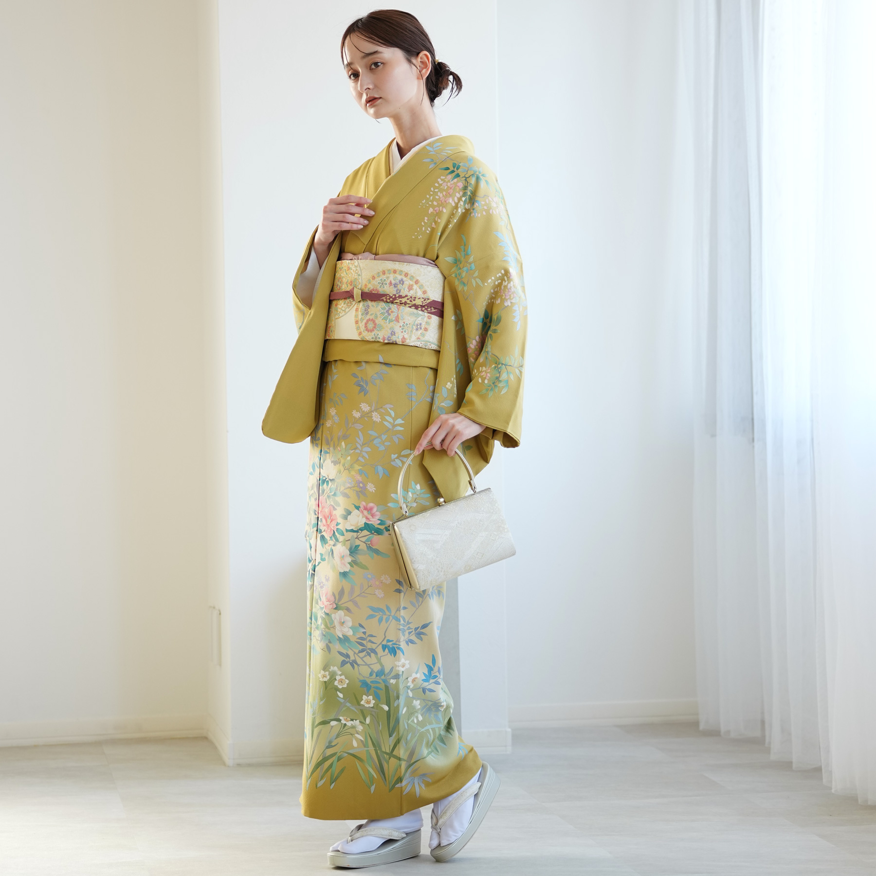 訪問着 レンタル おしゃれ 20点フルセット 結婚式 卒業式 入学式