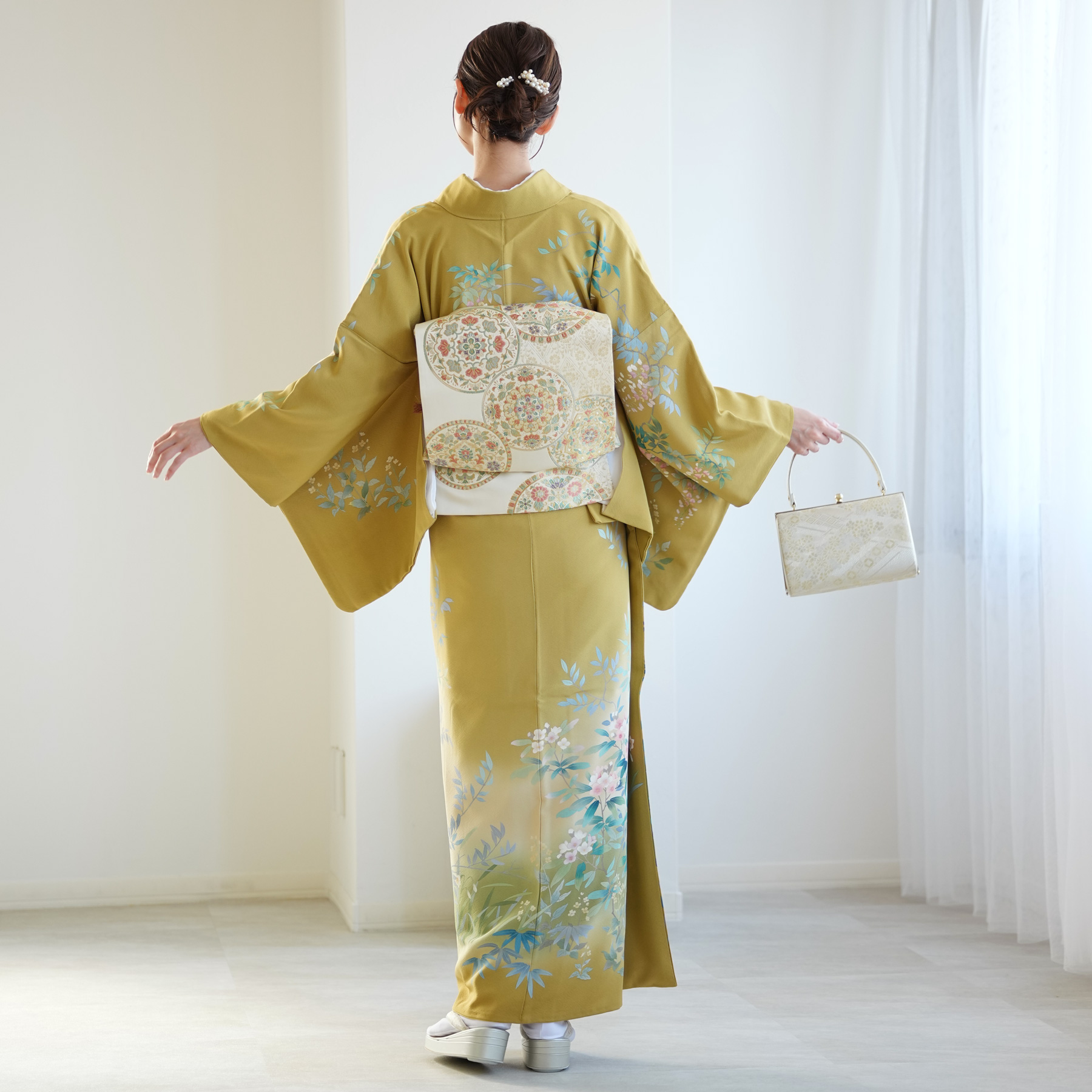 レンタル 訪問着 おしゃれ フルセット 結婚式 卒業式 入学式